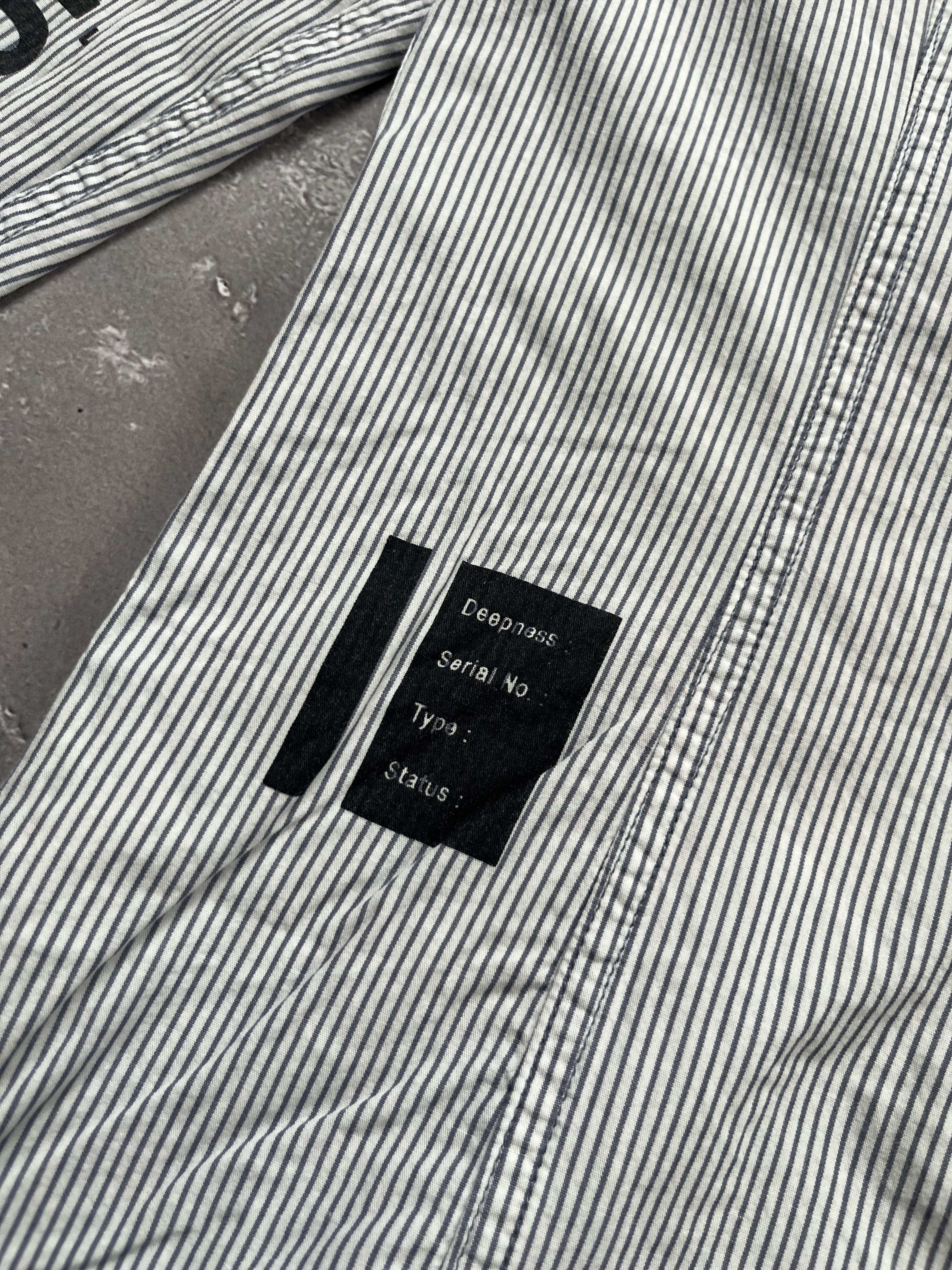 Diesel RARE Diesel DEPT. LIQUID SPACE Striped Button Up Shirt Size US S / EU 44-46 / 1 - 12 Thumbnail