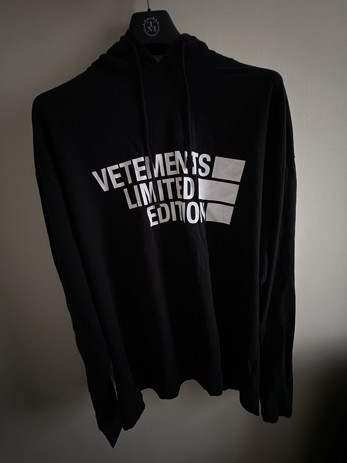 【正規品】VETEMENTS Limited Edition Hoodie S Vetements Vetements Limited Edition Men's Terry Scribble Hoodie