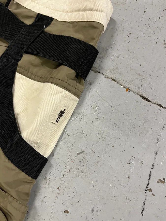 Jean Paul Gaultier AW2003 Jean Paul Gaultier Bondage Beige Cargo Parachute Pants Size US 39 - 9 Thumbnail