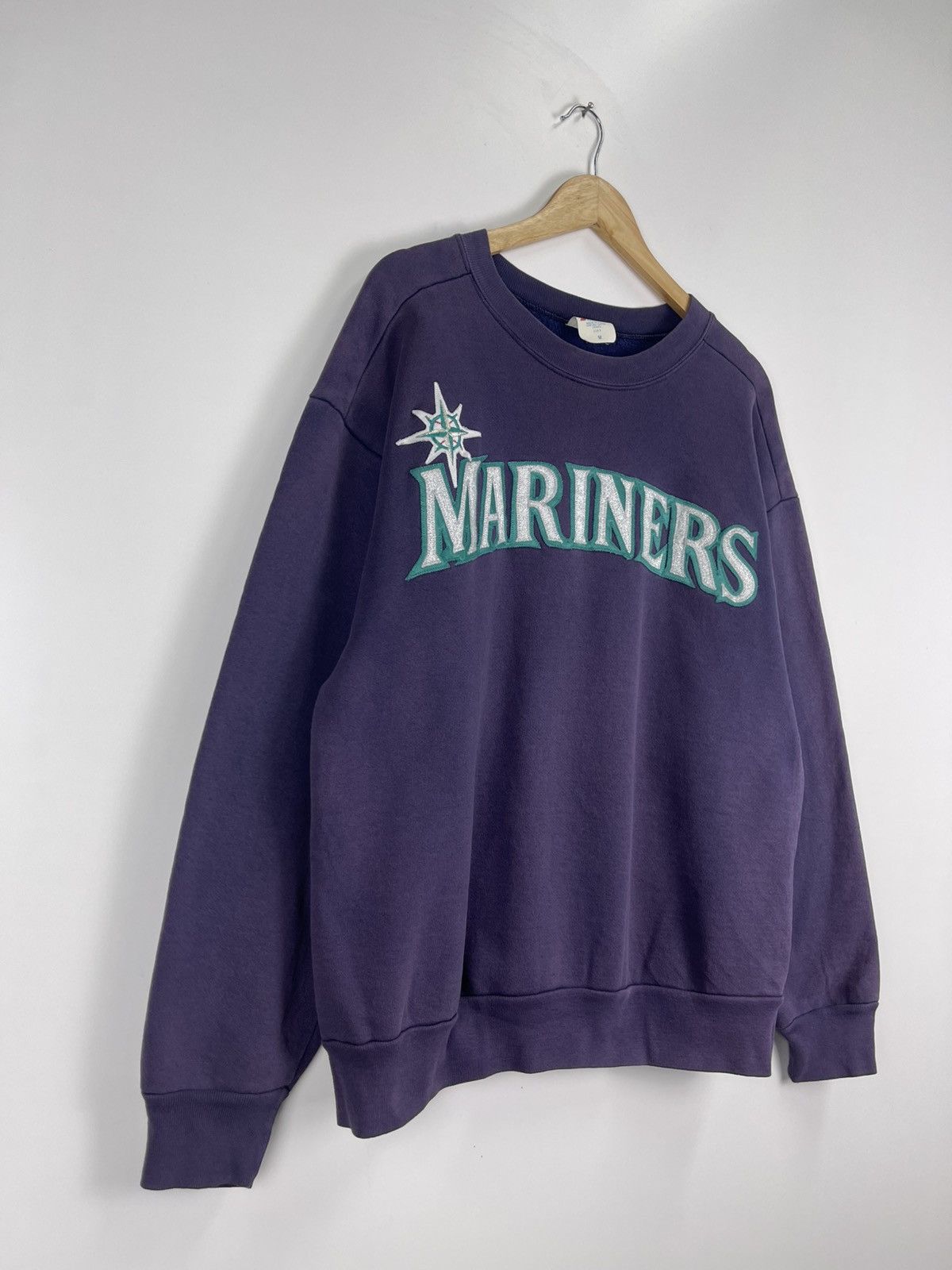 Majestic × Vintage Vintage Mariners Made USA Sweatshirt Size US M / EU 48-50 / 2 - 5 Thumbnail