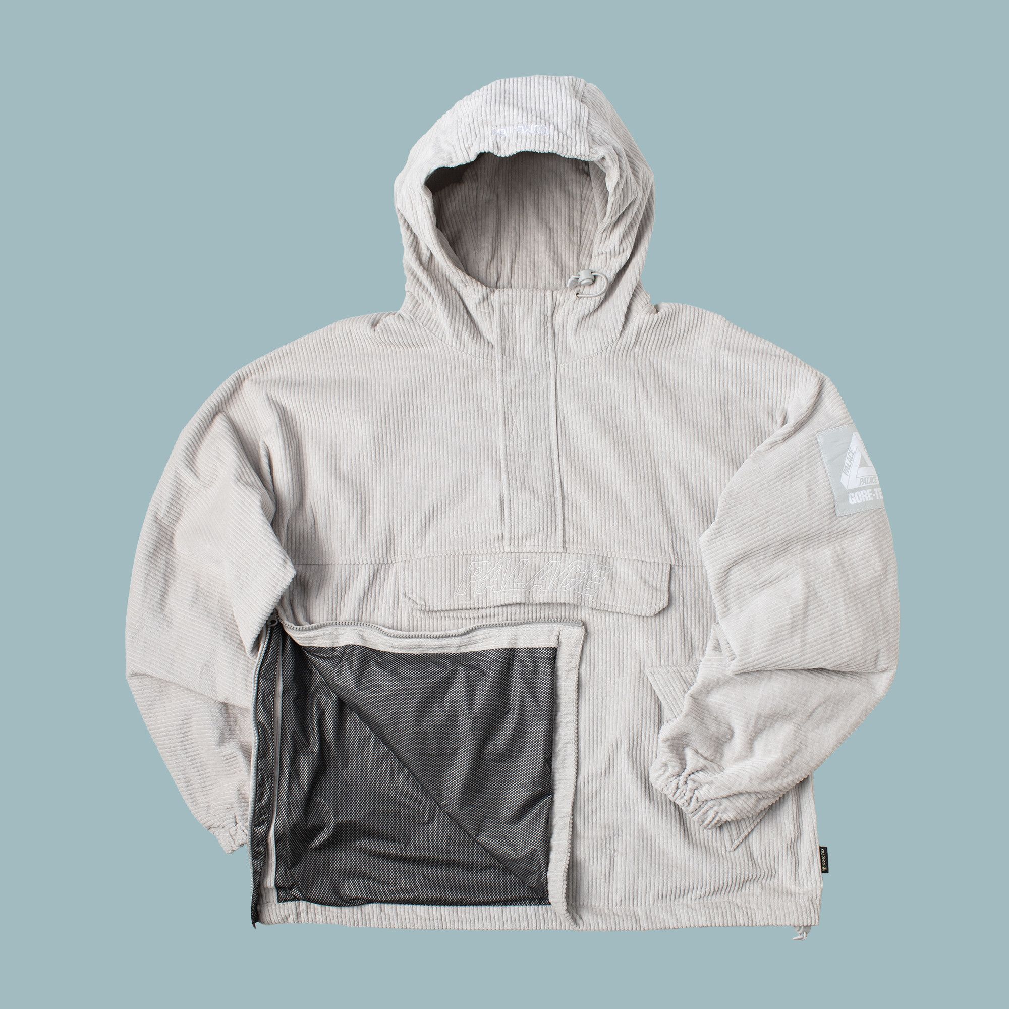 Palace *BNWOT* PALACE GORE-TEX CORDOUROY JACKET IN WHITE (STONE) Size US XL / EU 56 / 4 - 1 Thumbnail