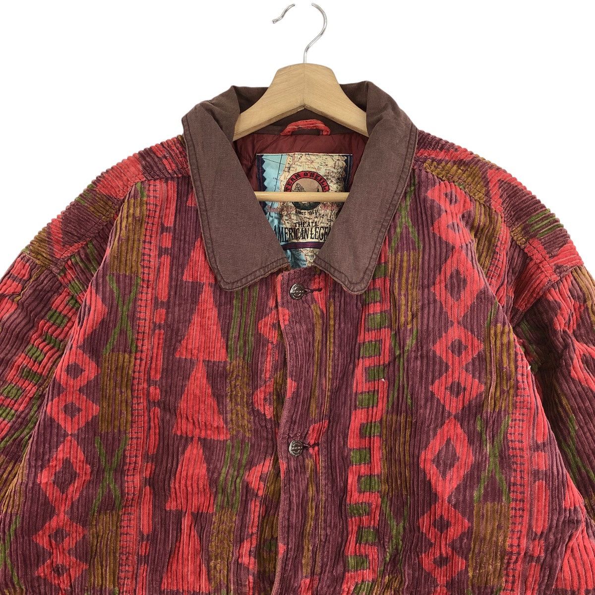O'Neill Vintage 90s TEAM O’NEILL Corduroy Jacket Aztec Navajo Surf Size US L / EU 52-54 / 3 - 2 Thumbnail