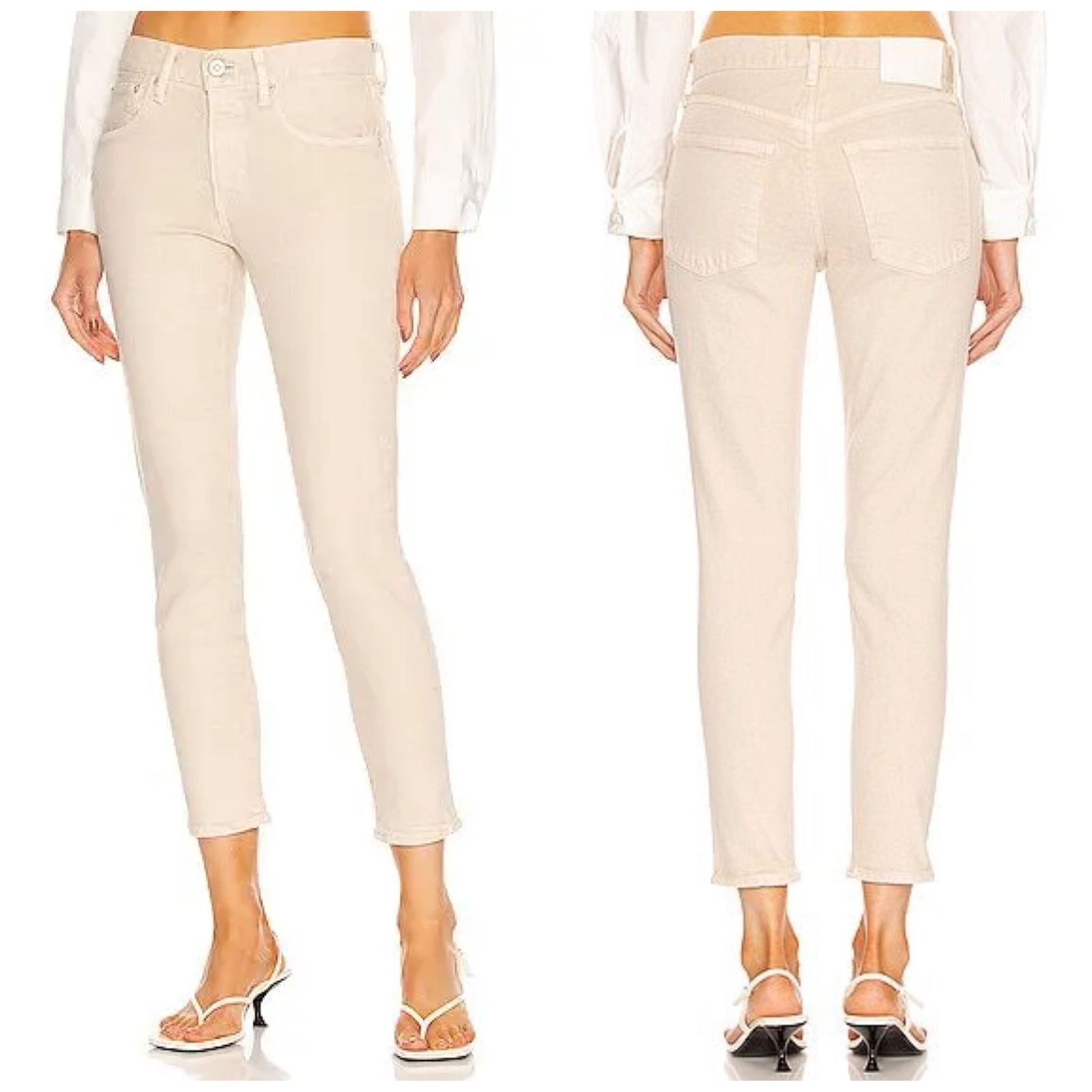 MOUSSY Moussy Wolfcreek Skinny Jean Natural Size 28" / US 6 / IT 42 - 1 Thumbnail
