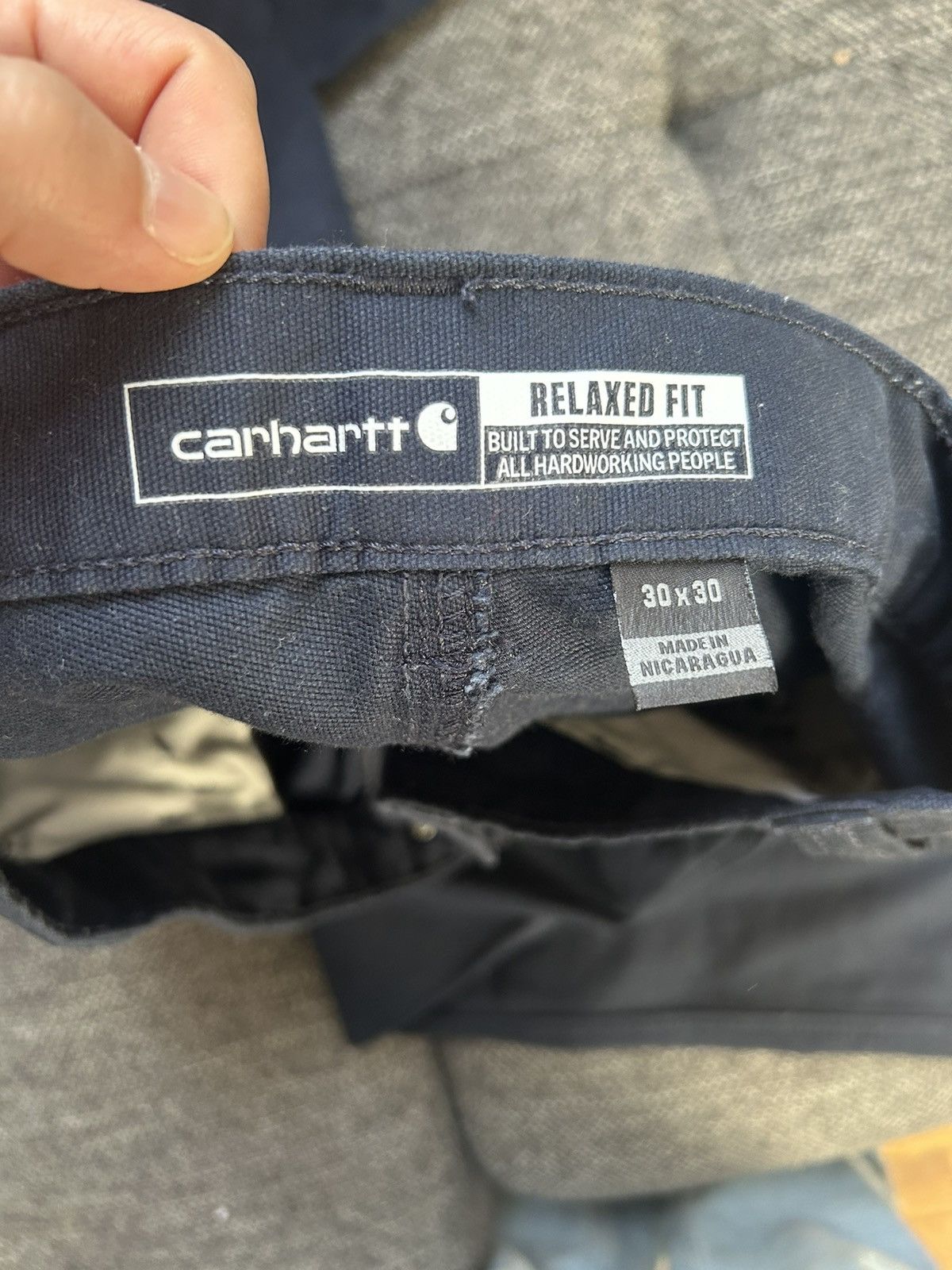 Carhartt Carhartt Relaxed Fit Pants 30x30 | Workwear Carpenter Y2K Size US 30 / EU 46 - 3 Thumbnail