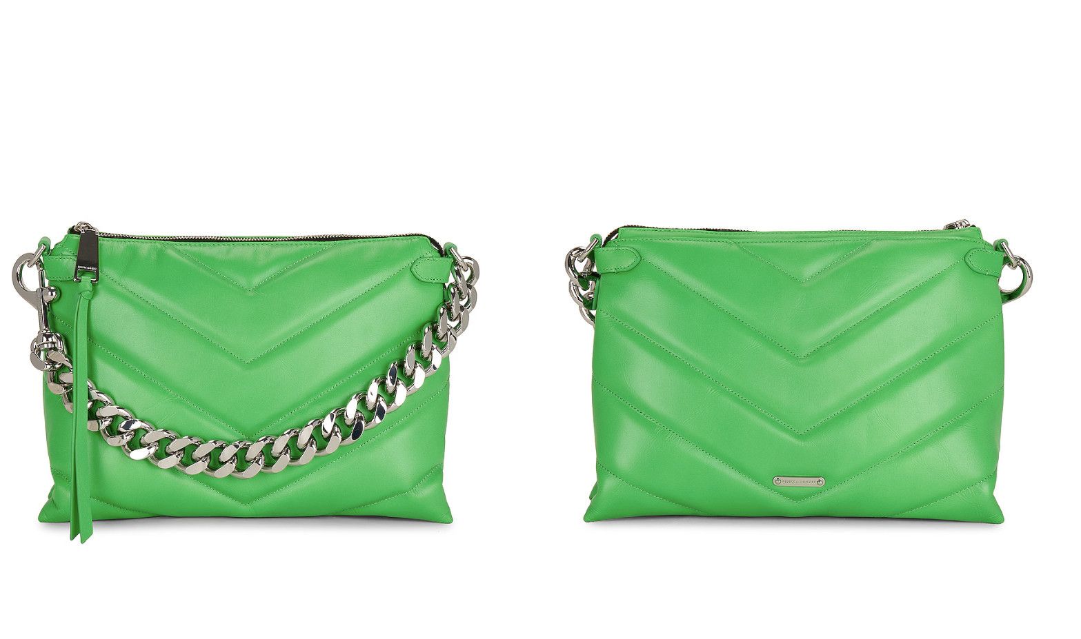 Rebecca Minkoff Rebecca Minkoff Edie Quilted Crossbody Leather Bag Clutch Size ONE SIZE - 2 Thumbnail