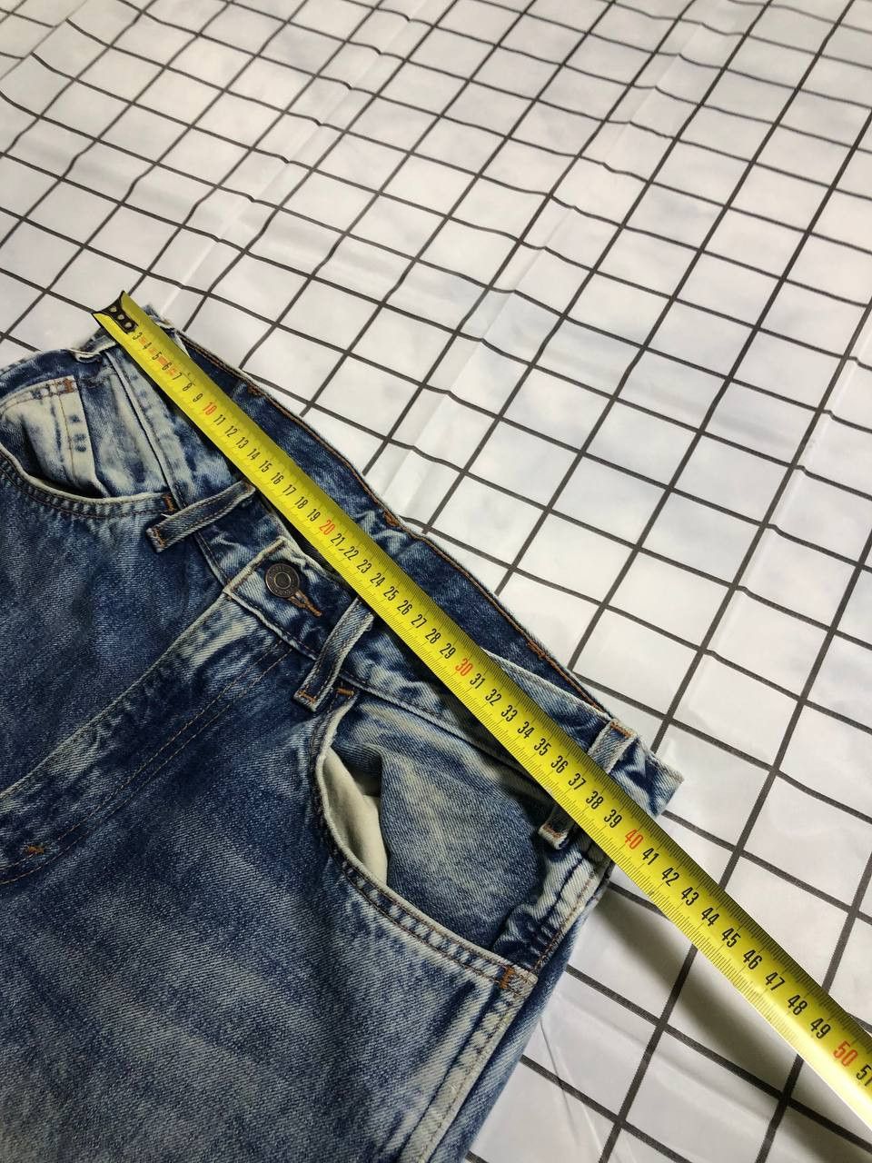 Levi's Vintage 90s Orange Tab Levi’s Jeans 505 Blue Distressed Size US 32 / EU 48 - 8 Thumbnail