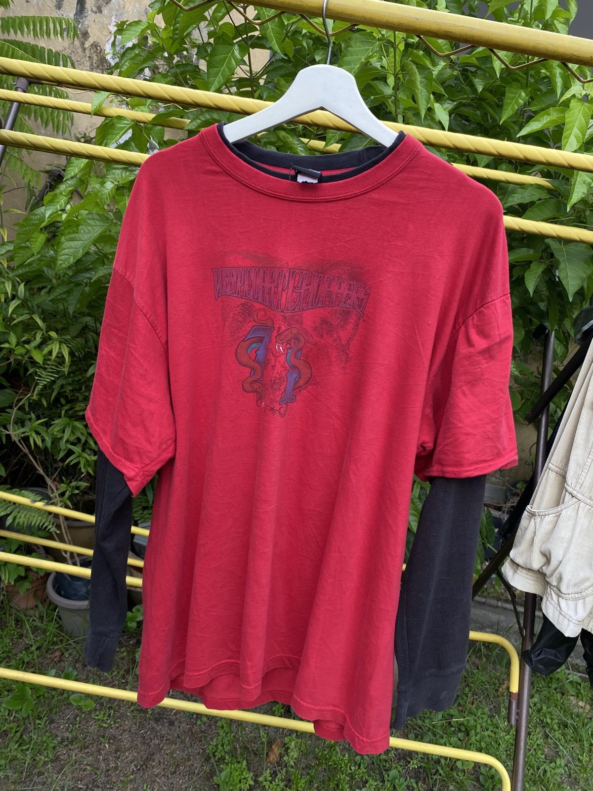 West Coast Choppers Vintage Y2K West Coast Choppers Double Sleeve Tee Size US XXL / EU 58 / 5 - 5 Thumbnail