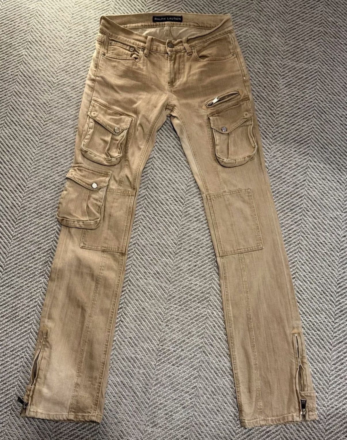 Ralph Lauren Ralph Lauren Multi-Pocket Cargo Pants K24 Size 28" / US 6 / IT 42 - 1 Thumbnail