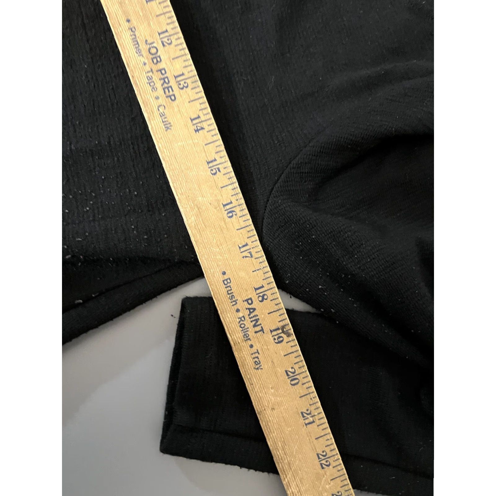 Gap VINTAGE Gap Dress Sz Medium Black Sheath Knit Long Sleeve Pockets Zip Knee Length Viscose Blen Size M / US 6-8 / IT 42-44 - 5 Thumbnail