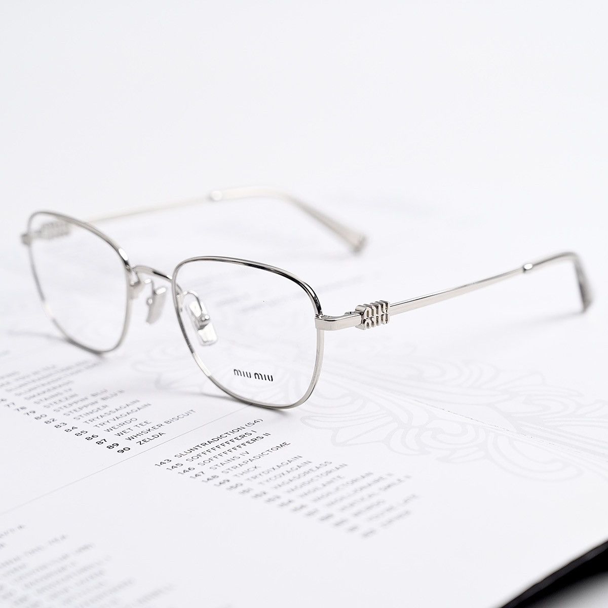 Miu Miu MIU MIU 0MU 50WV 1BC1O1 GLASSES Size ONE SIZE - 2 Thumbnail
