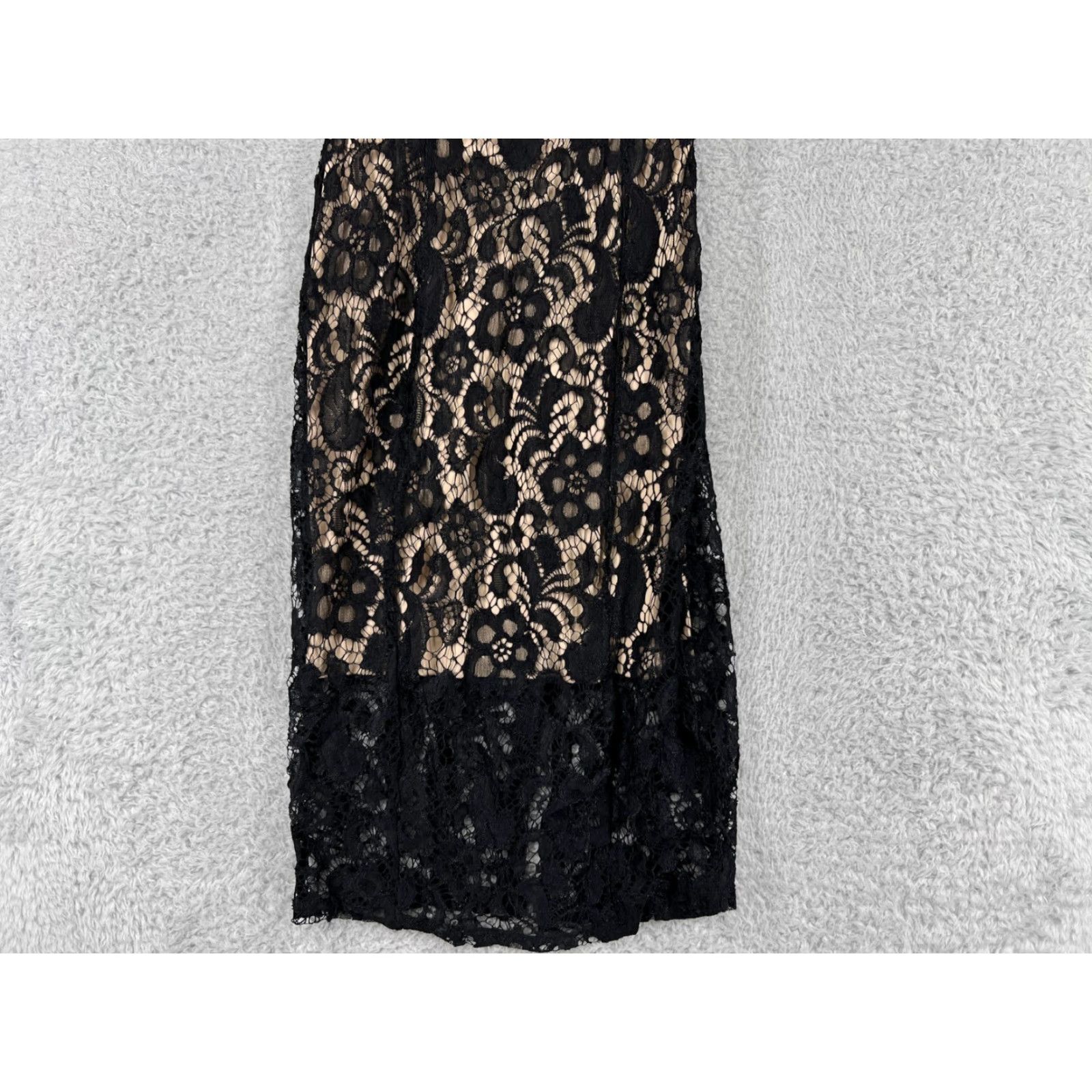 Vintage Enfocus Studio Dress Womens 6 Black Lace Sleeveless Polyester Nylon Elegant Wear Dress Size M / US 6-8 / IT 42-44 - 6 Thumbnail