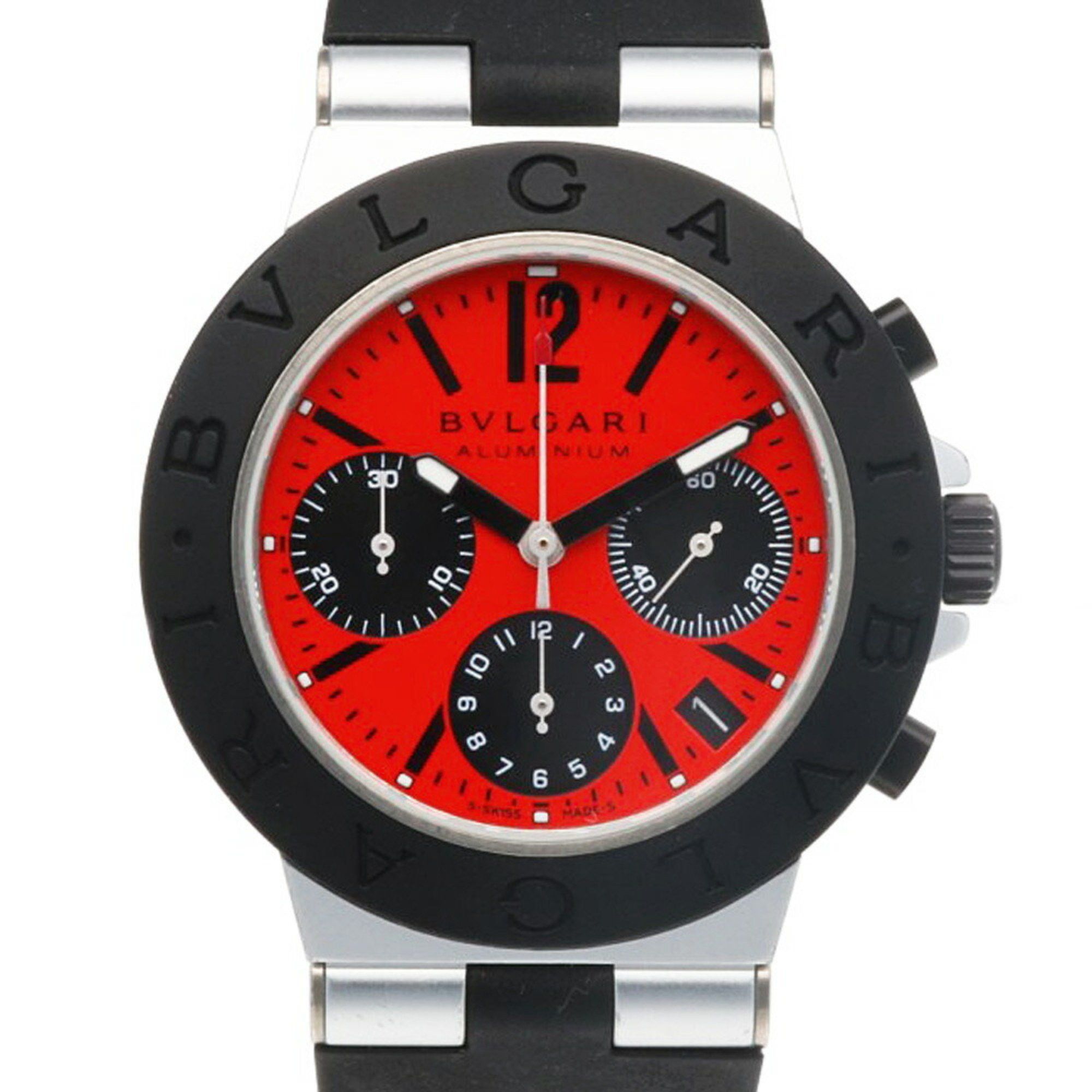 Bvlgari BVLGARI Aluminium Watch AC38TA Automatic Men's Overhauled Size ONE SIZE - 1 Thumbnail