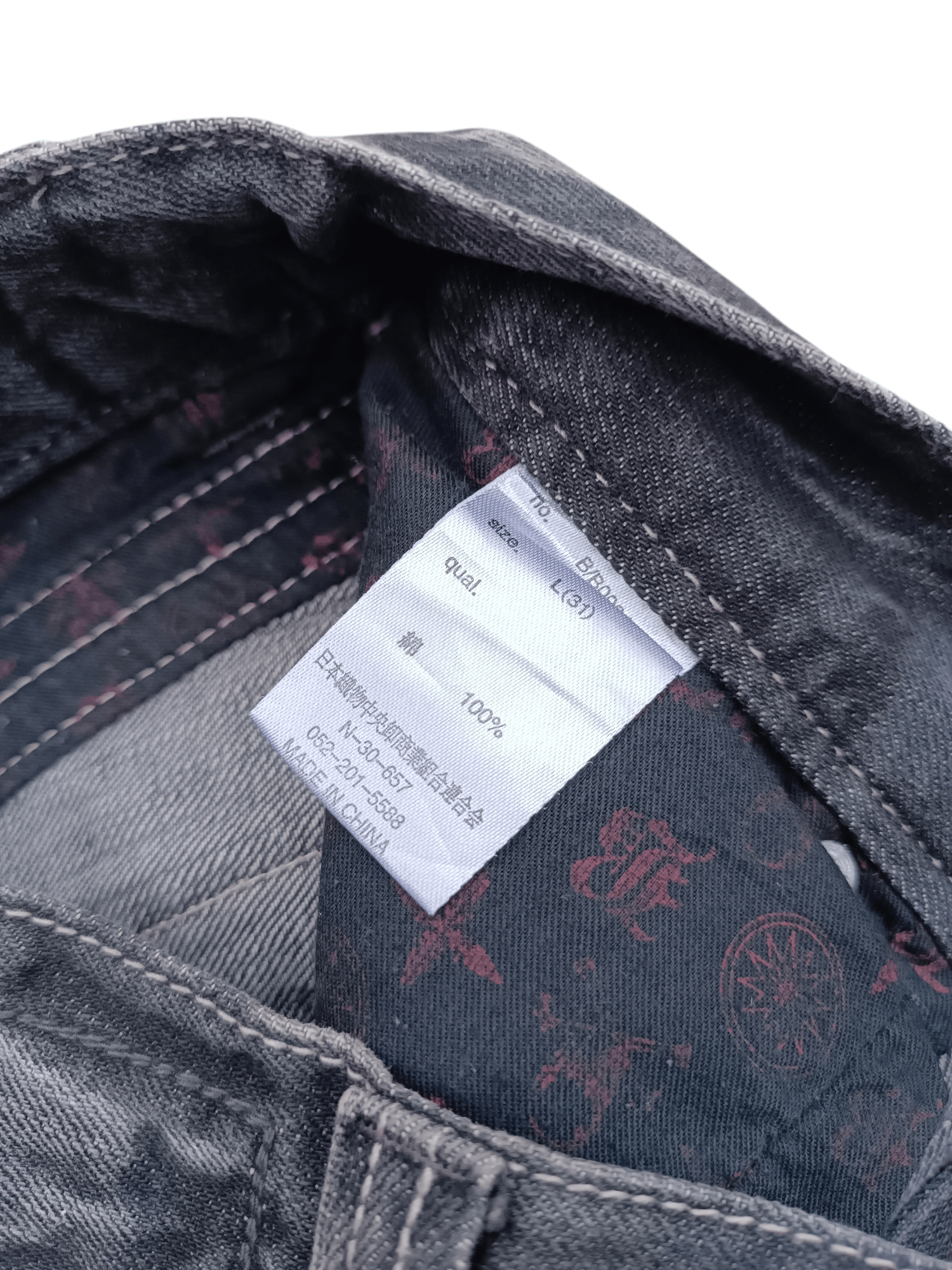 Japanese Brand FLARED 🔥 BLOW BY BLUE DISTRESSED WHISKERS FADED JEANS Size US 31 - 9 Thumbnail
