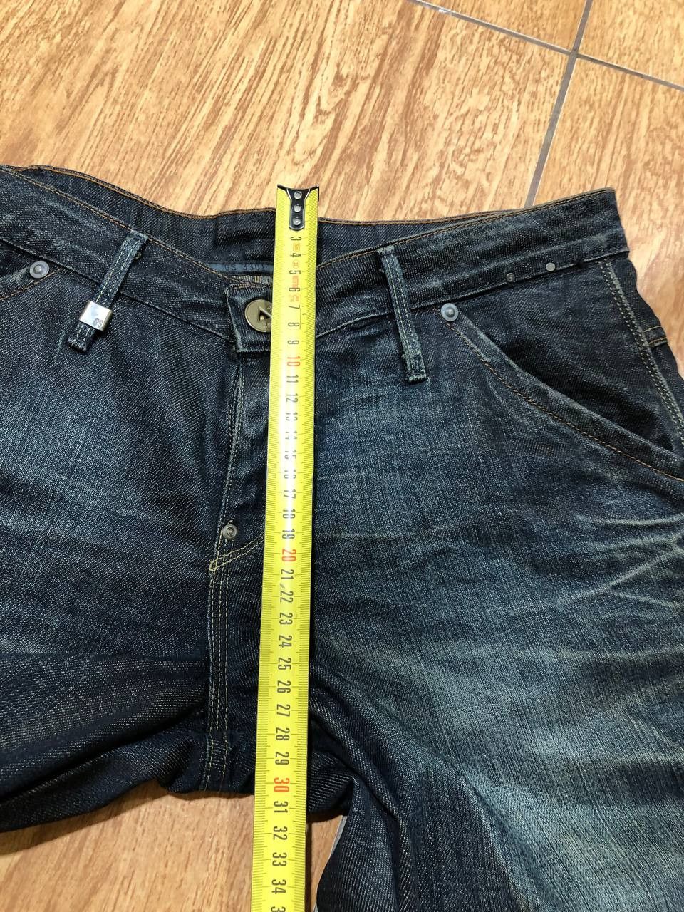 G-Star G Star Raw Denim Loose Jeans Straight Leg Pants Dark Wash Size US 31 - 15 Thumbnail