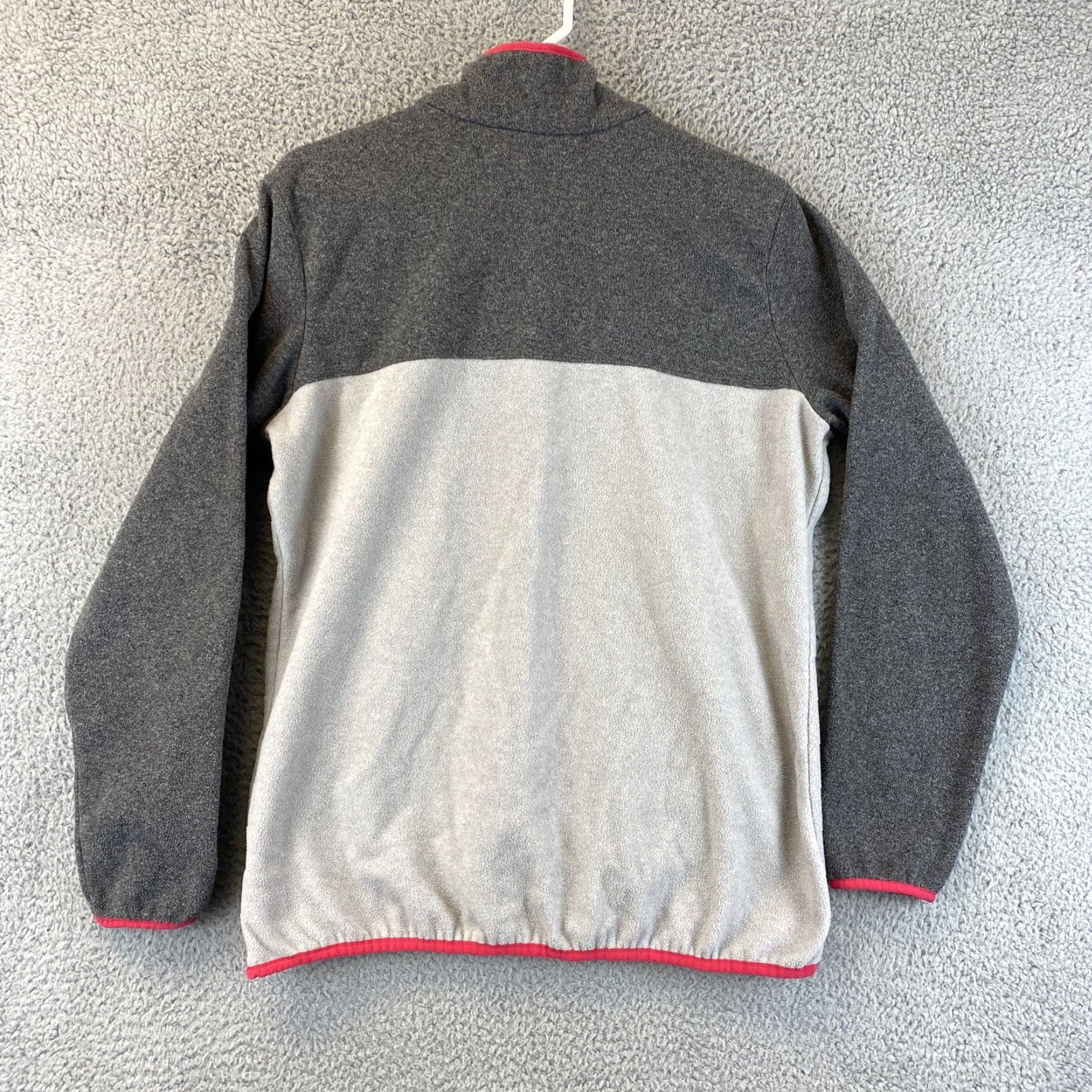 Vintage Columbia Foster Creek 1/4 Button Fleece Pullover Jacket Womens Large Gray/64-7 Size L / US 10 / IT 46 - 6 Thumbnail