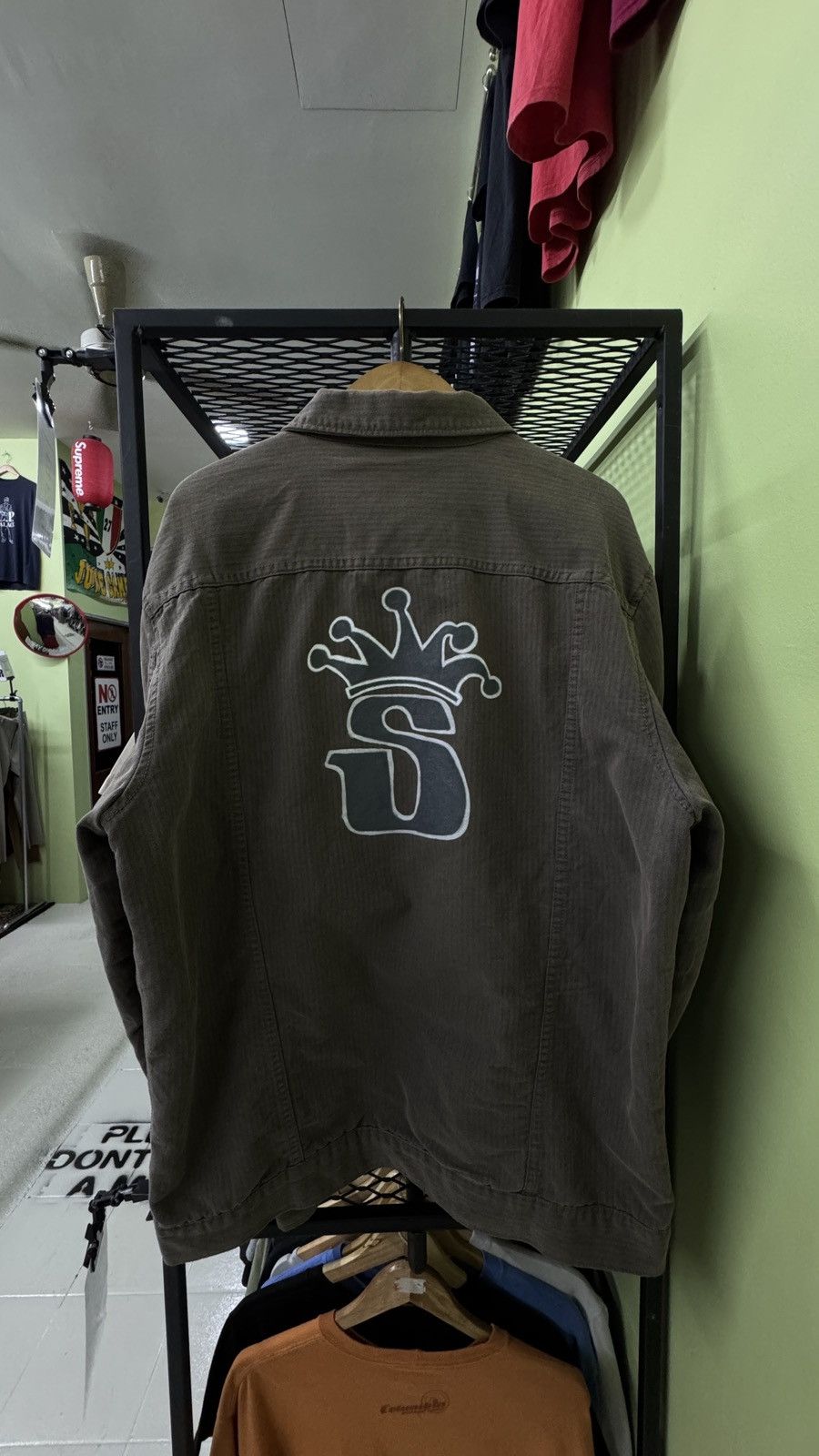 stussy ステューシー Workgear Jacket デトロイトジャケット Insulated Work Jacket Canvas – Black | Outerwear | Stüssy