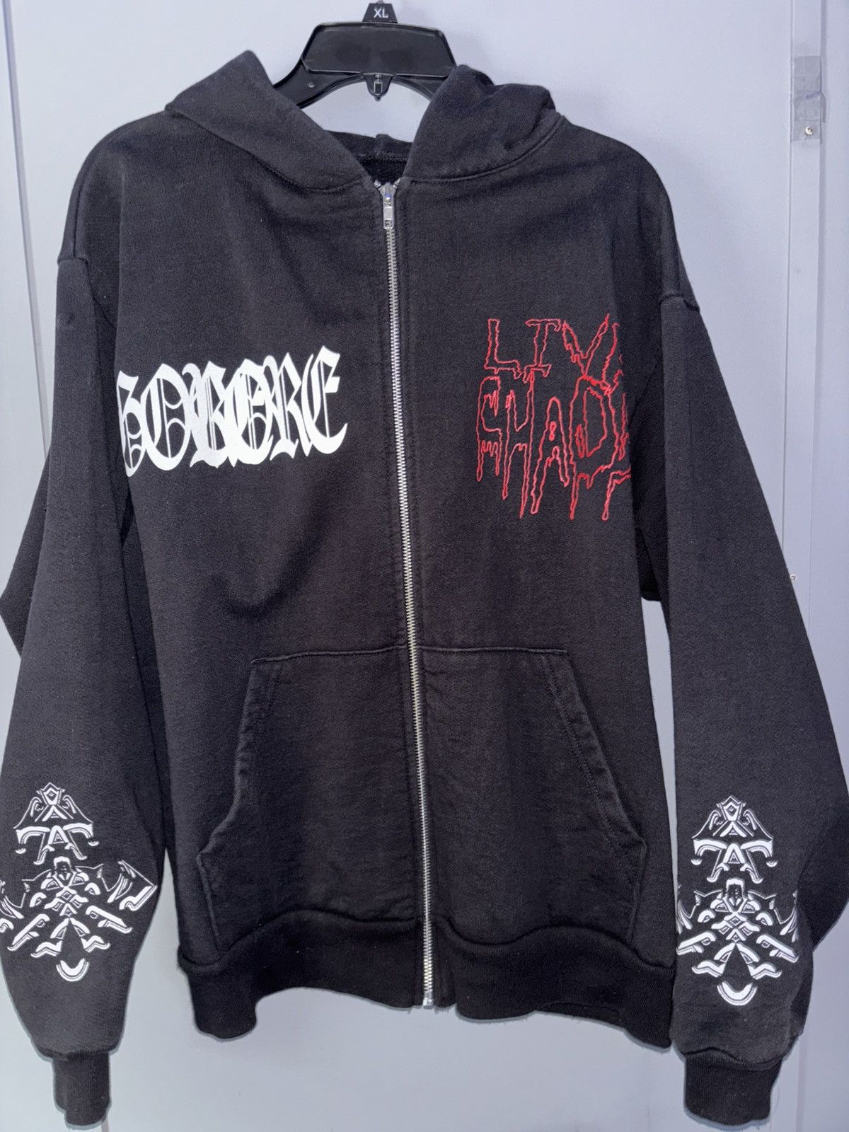 Ken Carson Ken Carson Chaos Tour Merch Zip Up Hoodie Size US S / EU 44-46 / 1 - 1 Thumbnail