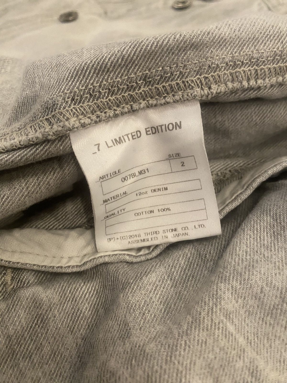 Julius Julius Julius_7 Rare Distressed Denim Jacket Size US S / EU 44-46 / 1 - 3 Thumbnail