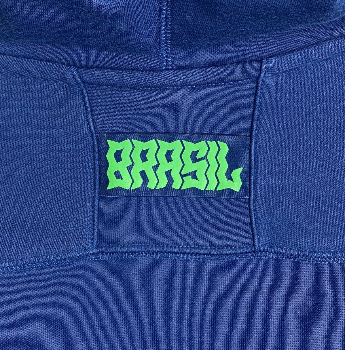 Nike Nike Brasil Soccer Football Hoodie Size M Blue Long Sleeve Size US M / EU 48-50 / 2 - 10 Thumbnail