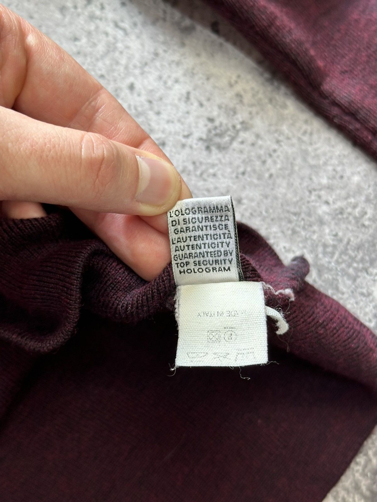 Dolce & Gabbana × Vintage Vintage Dolce & Gabbana 1/4 Zip Sweater Wool D&G Archival Size US S / EU 44-46 / 1 - 12 Thumbnail