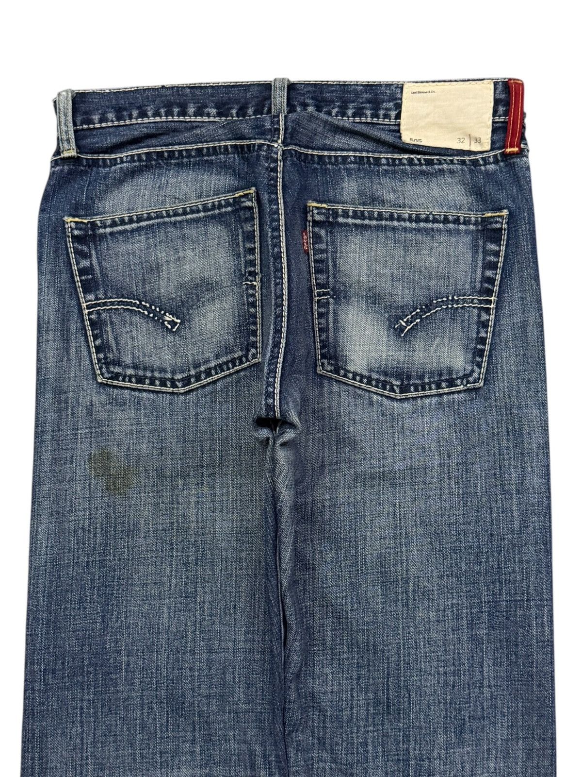 Levi's Vintage 00s Levi’s 505 Denim Jeans | Vintage Faded Y2K Japan Size US 31 - 5 Thumbnail