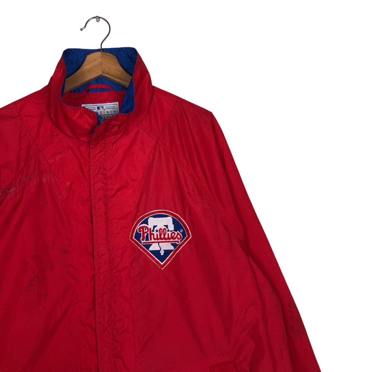 MLB 📌Vtg Zipper Jacket Mlb Genuine Merchandise Mirage Phillies Size US L / EU 52-54 / 3 - 7 Thumbnail