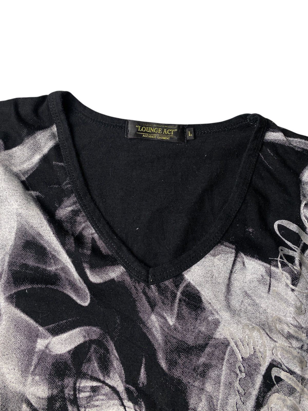 If Six Was Nine 2000's Lounge Act Vkei Poem Shirt Size US S / EU 44-46 / 1 - 6 Thumbnail
