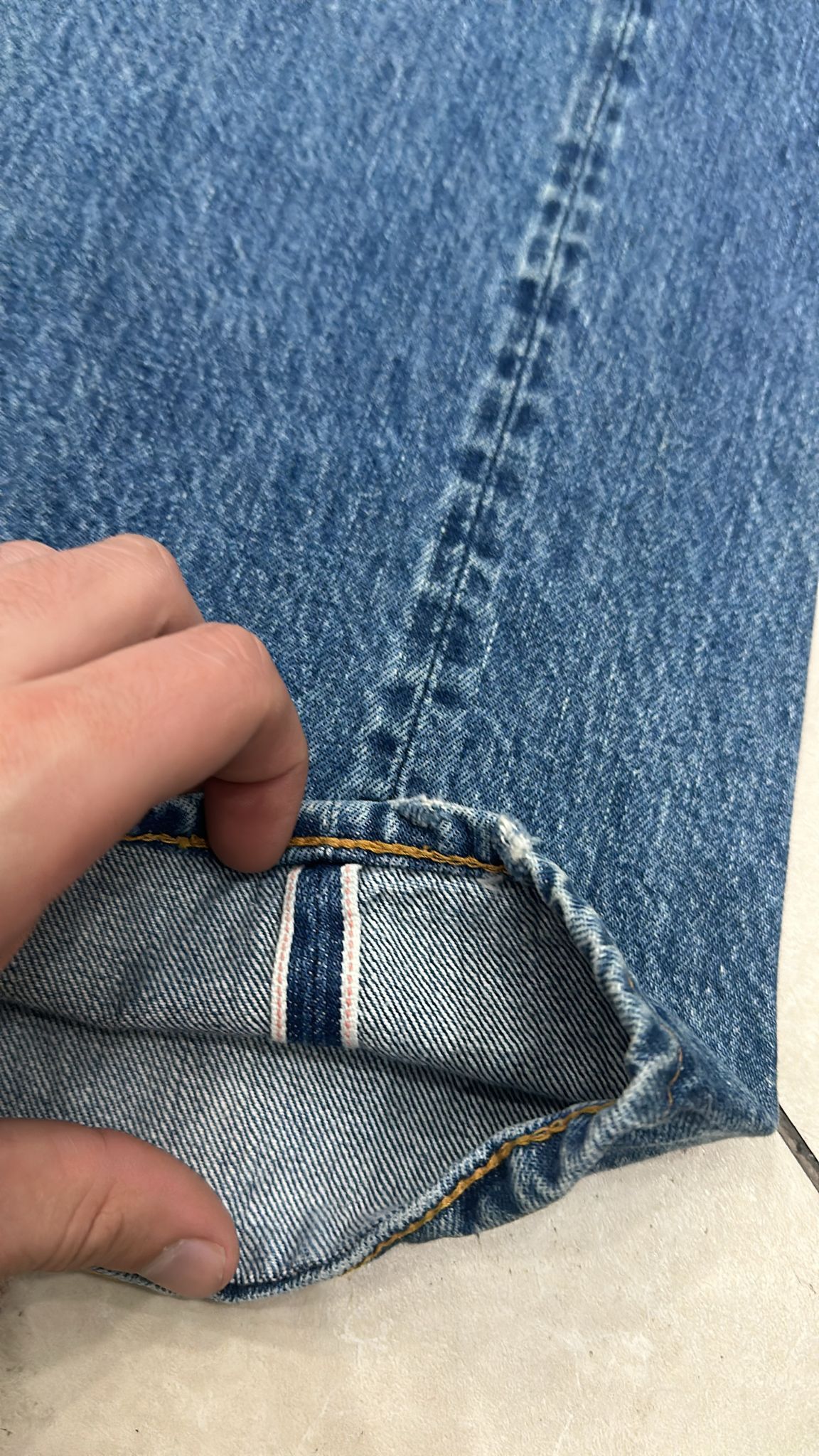 Levi's Vintage Clothing LVC Levi's Vintage Clothing 1947 501XX BigE Selvedge Jeans Size US 32 / EU 48 - 4 Thumbnail