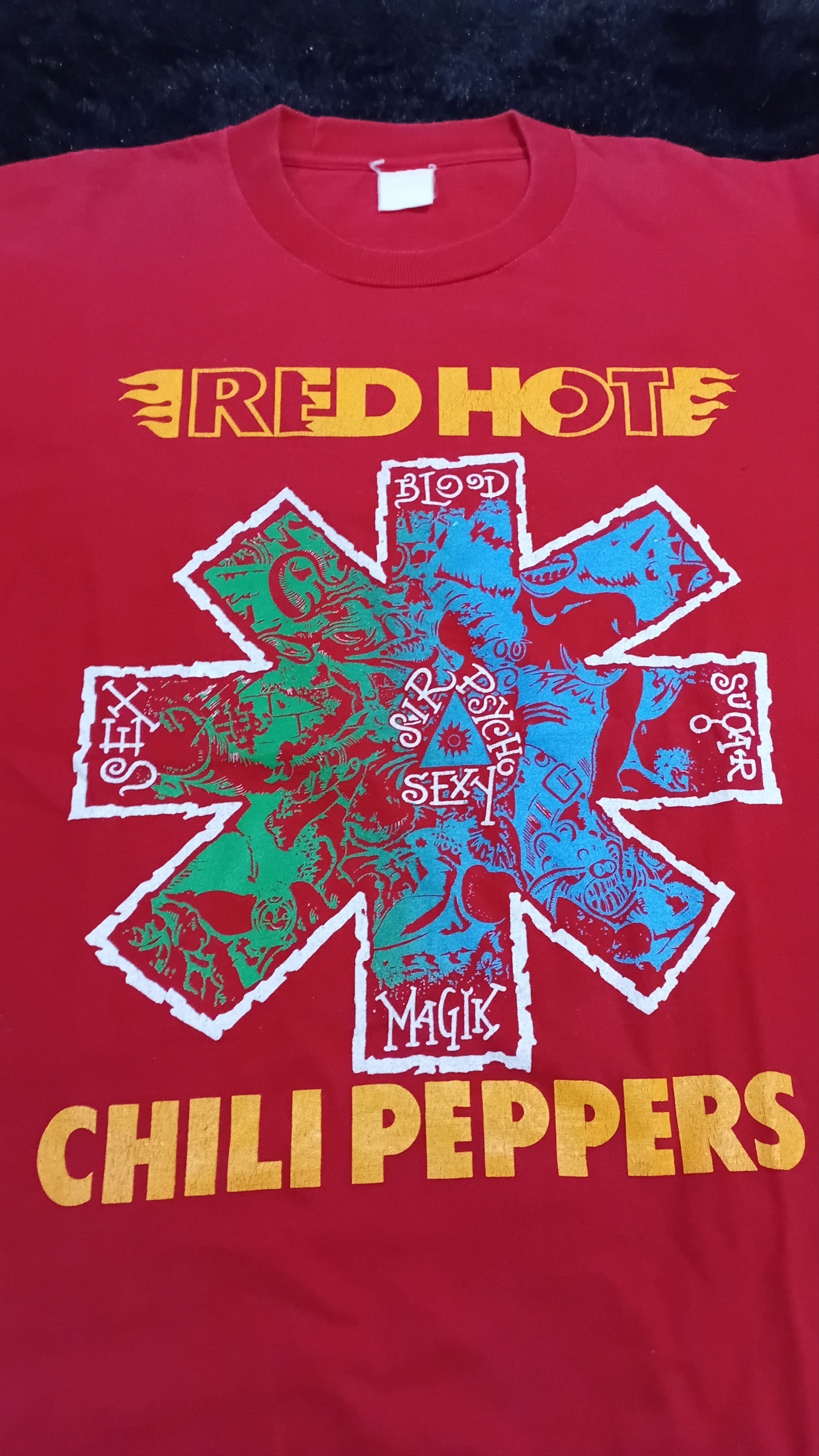 Band Tees Vintage Rare Red Hot Chili Peppers,RHCP,Nirvana Size US L / EU 52-54 / 3 - 4 Thumbnail