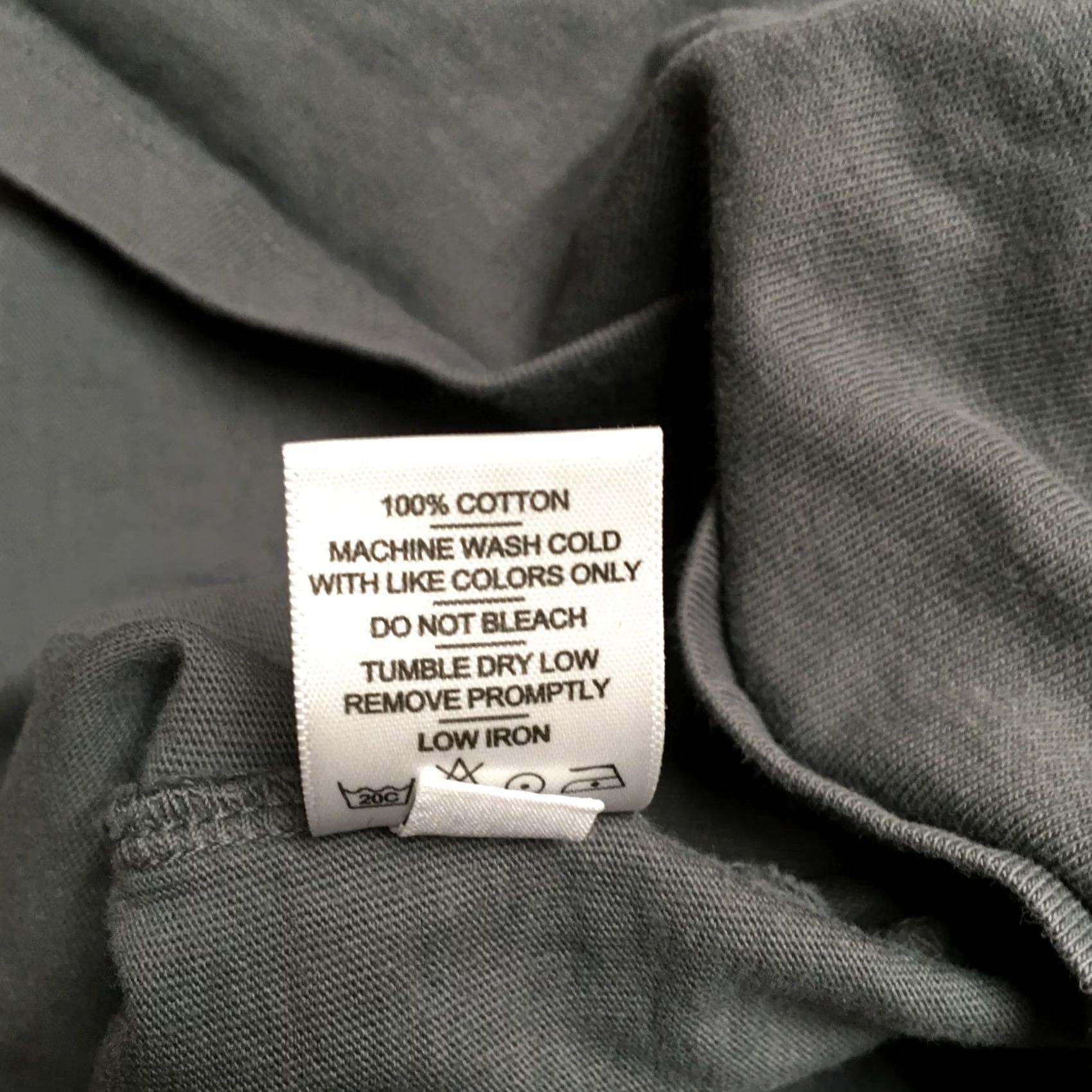 Vintage American Giant Shirt Men 3XL Dark Gray Long Sleeve Pocket Tee Made in USA Cotton Size US XXL / EU 58 / 5 - 7 Thumbnail
