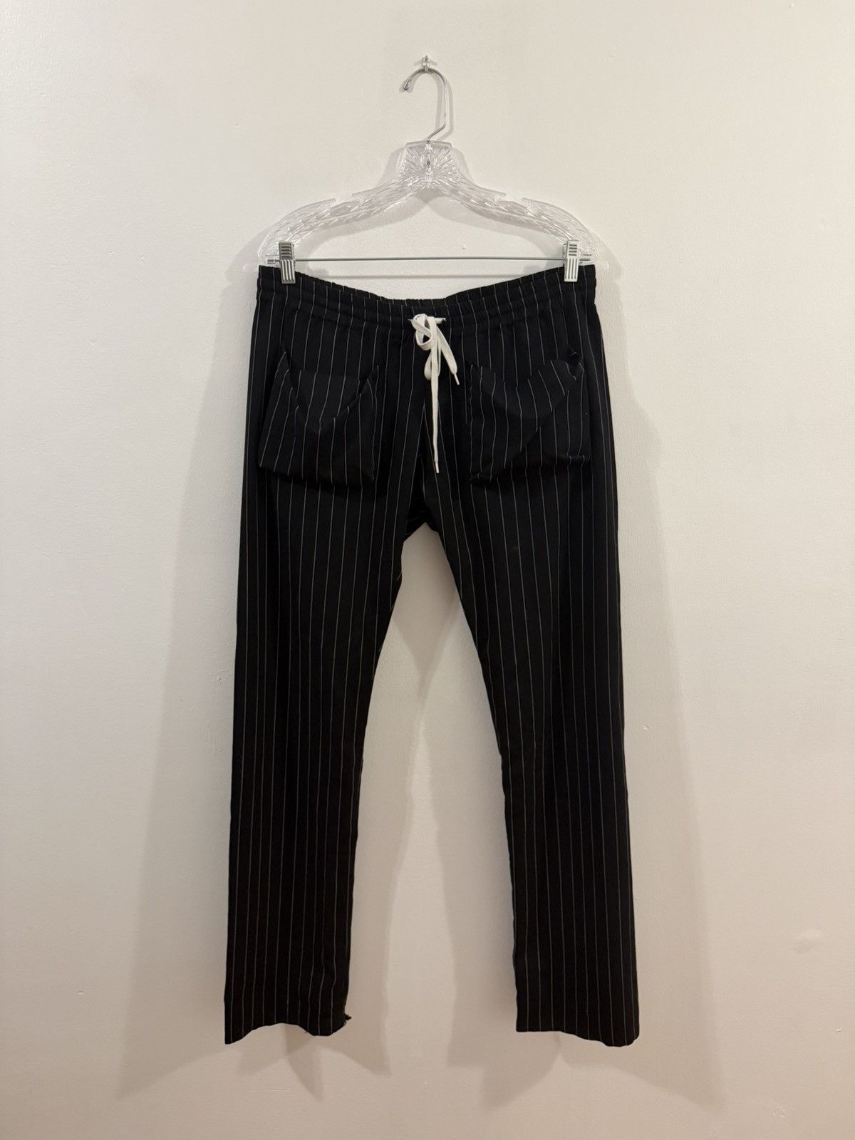 Number (N)ine Number Nine AW05 The High Streets Pinstripe Cargo Pants Size US 32 / EU 48 - 1 Thumbnail