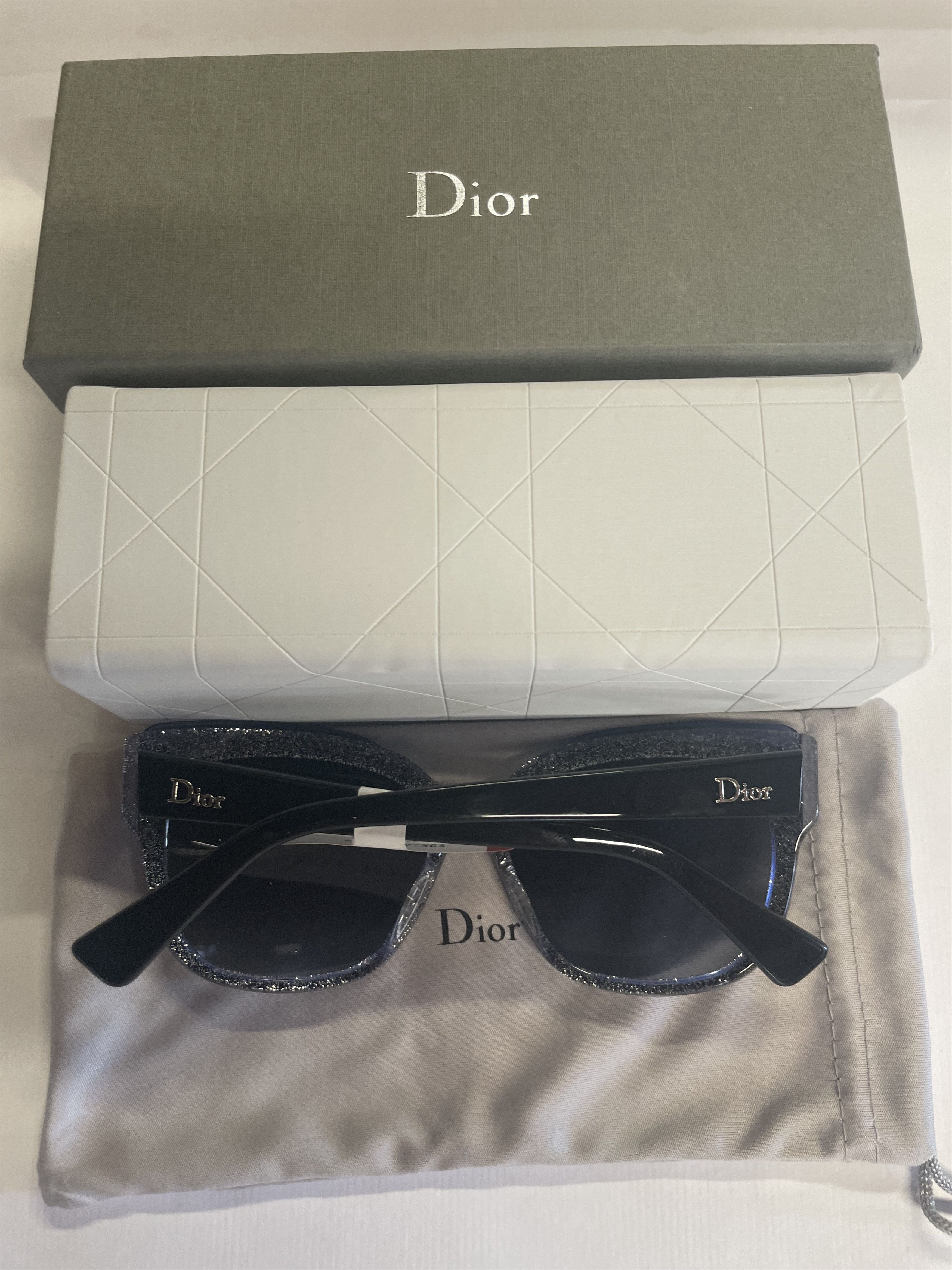 Dior Dior E1XHD DiorGlisten2 Womens Sunglasses Size ONE SIZE - 9 Thumbnail