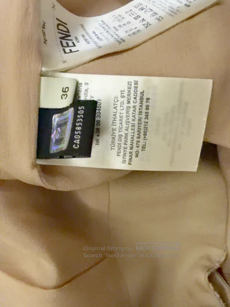 Fendi Fendi Midi Skirts - Light Beige Size 24" / US 00 / IT 34 - 5 Thumbnail
