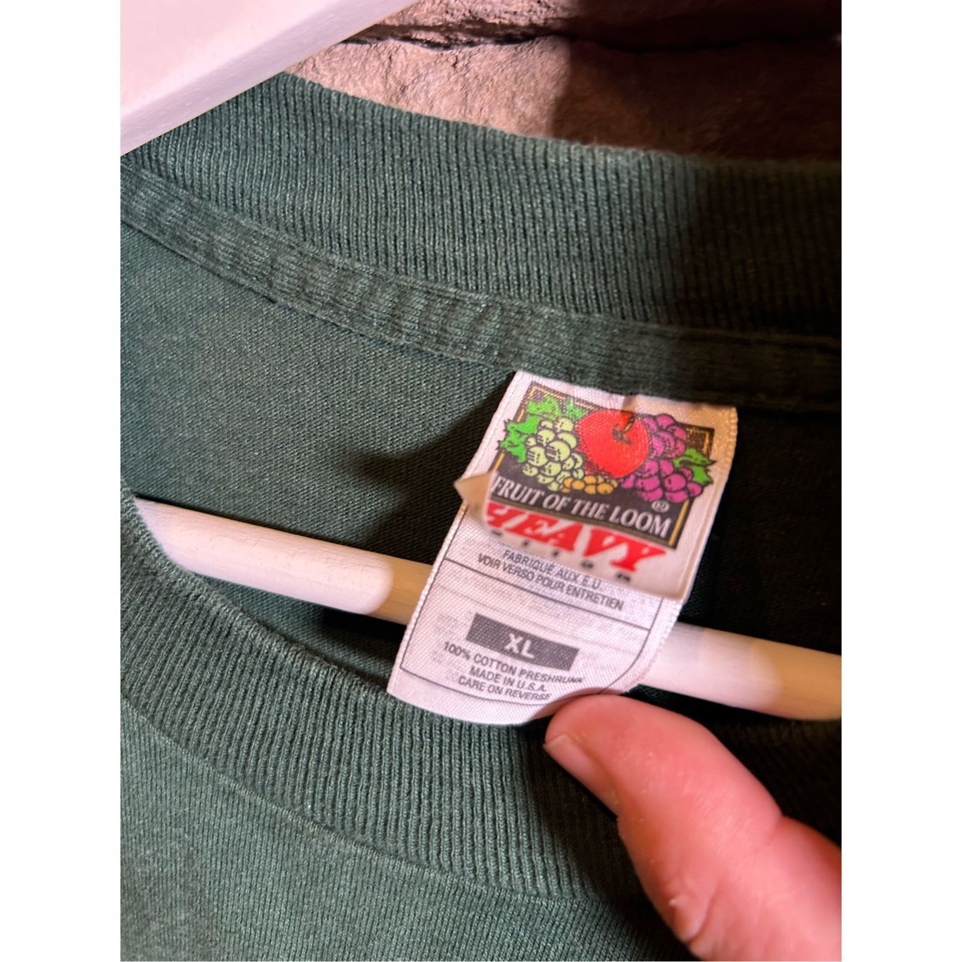 Vintage Vintage 1990s Single Stitch Green Bay Packers Tshirt Size US XL / EU 56 / 4 - 4 Thumbnail