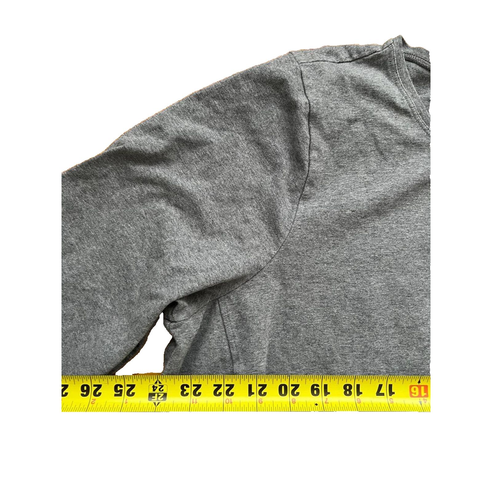 Eileen Fisher EILEEN FISHER Grey 3/4 Cotton Neck Knit Gray Top 2X A003150 Size XXL / US 16-18 / IT 52-54 - 8 Thumbnail