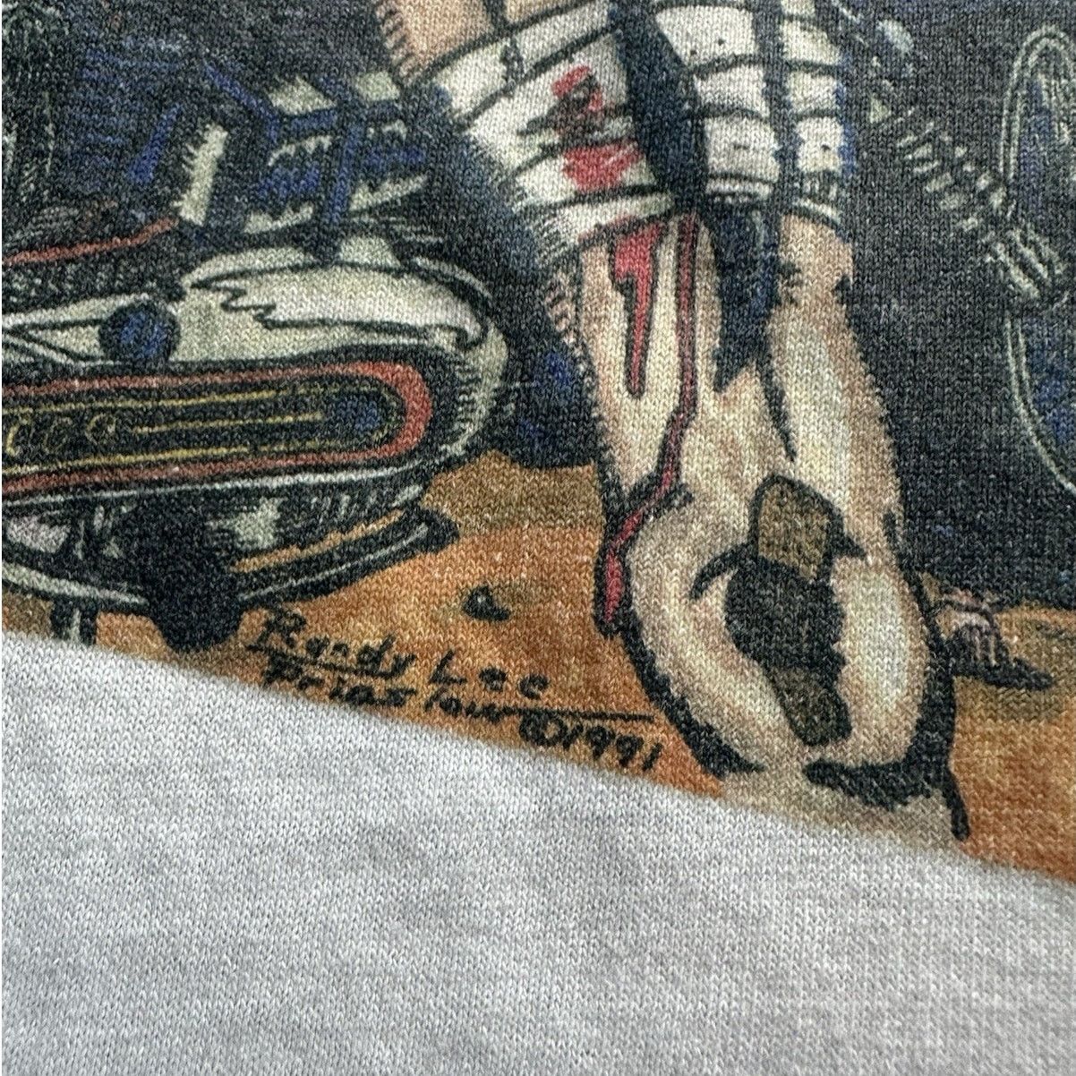 Hanes × Vintage Vintage Randy Lee Tattoo Killer Kat 1991 Shirt Men’s Large L Size US L / EU 52-54 / 3 - 3 Thumbnail