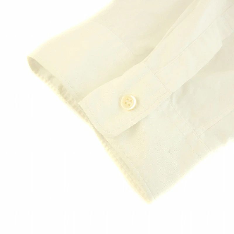 Comme des Garcons Homme Deux Shirt Long Sleeve Striped Cotton Button Up White Size US S / EU 44-46 / 1 - 8 Thumbnail