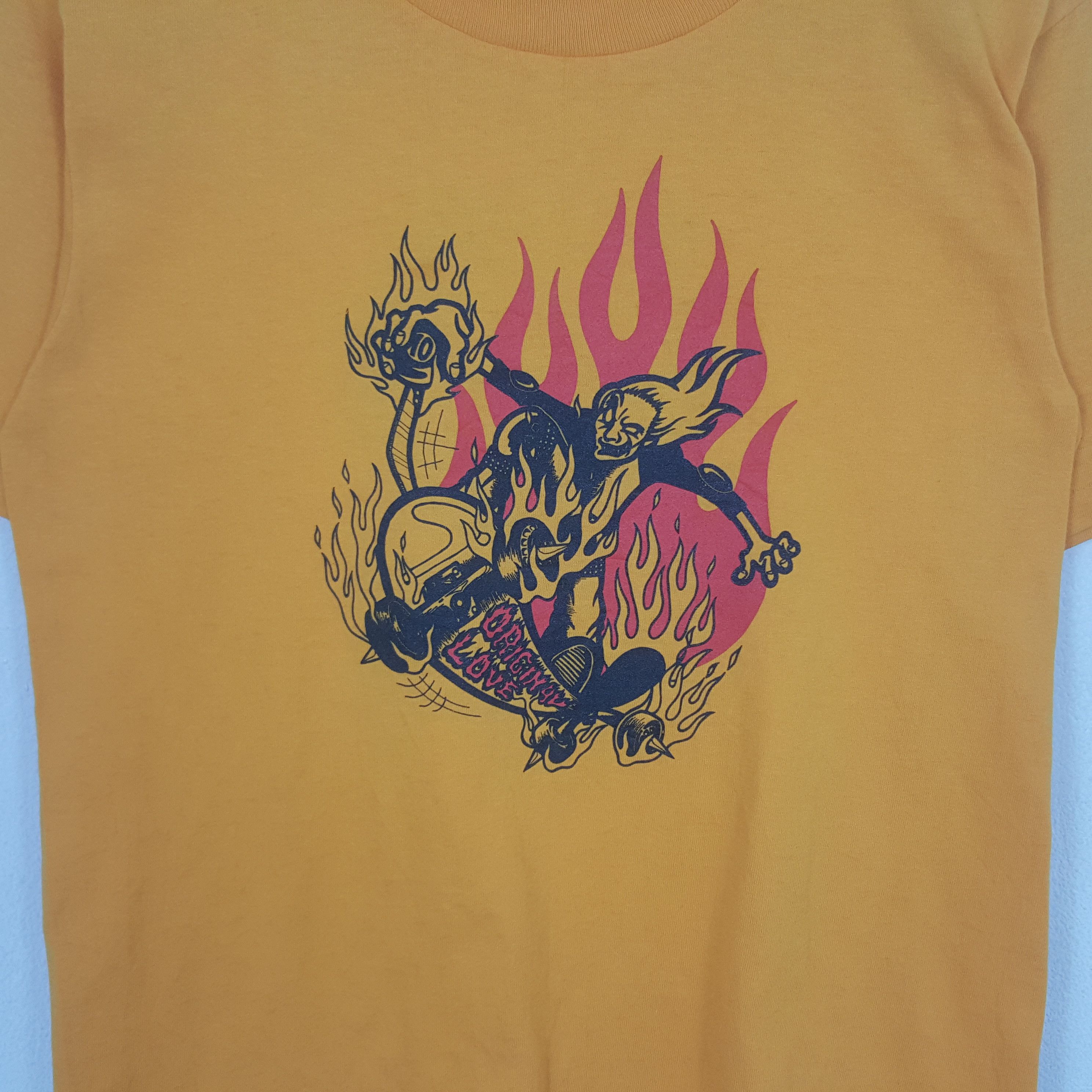 Vintage 90's Skateboard Original Love Tshirt RR27