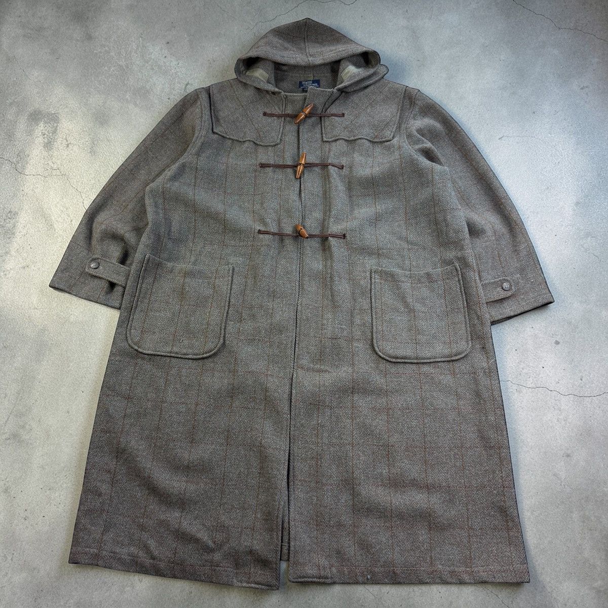 Polo Ralph Lauren Polo Ralph Lauren Toggle Duffle Wool coat made in USA 80s Size US XL / EU 56 / 4 - 1 Thumbnail