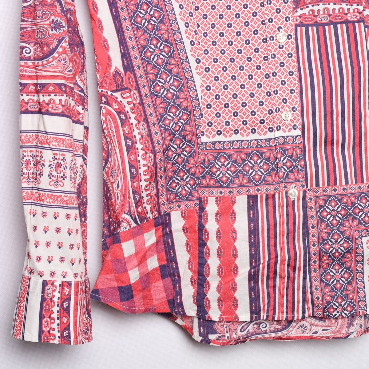 Etro Etro Bandana Printed Shirt Cotton Size M / US 6-8 / IT 42-44 - 8 Thumbnail