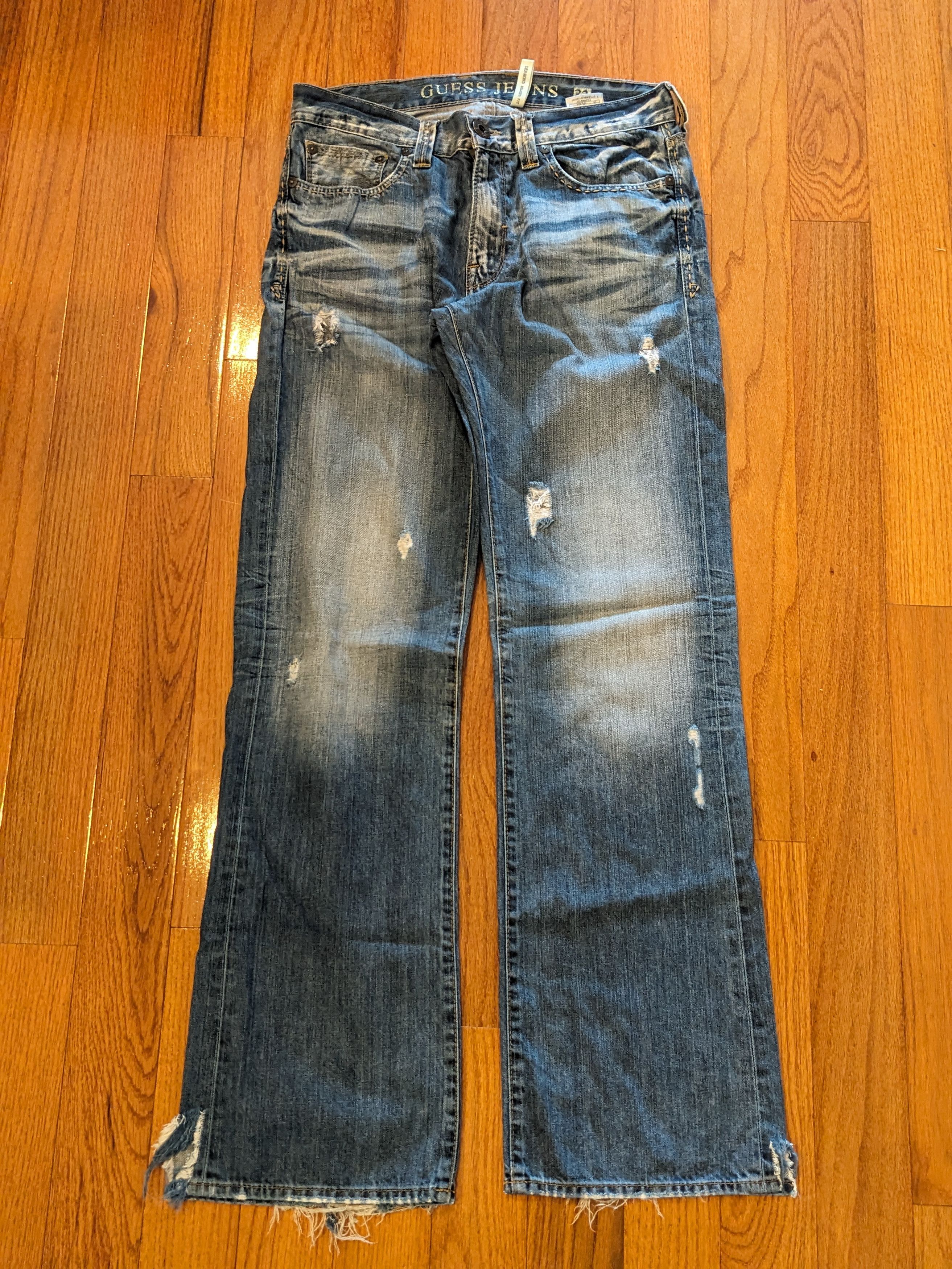 Guess × Vintage Vintage Guess Size 32 Relaxed Fit Denim Jeans Size US 32 / EU 48 - 6 Thumbnail
