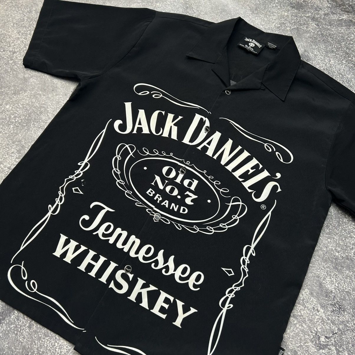 Vintage Vintage Jack Daniels 2005 Overprinted graphic button shirt Size US XL / EU 56 / 4 - 2 Thumbnail