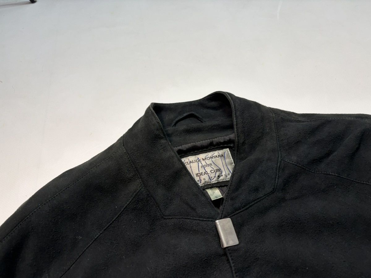 Claude Montana Vintage Claude Montana Classic pour ideal cuir suede jacket Size US M / EU 48-50 / 2 - 5 Thumbnail