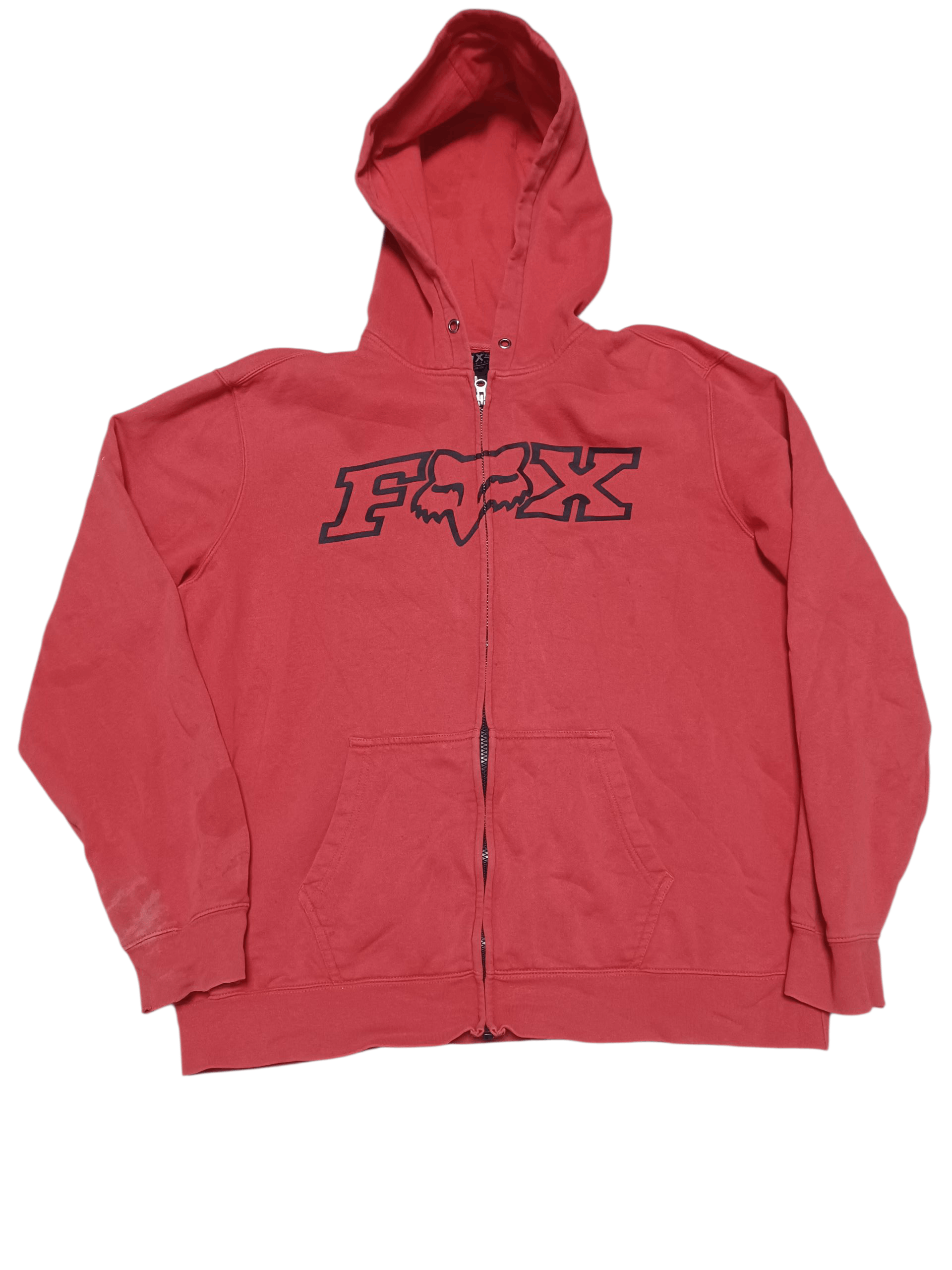 Fox Racing FOX RACING VINTAGE BIG LOGO DIRTY ZIP HOODIE Size US XL / EU 56 / 4 - 1 Thumbnail
