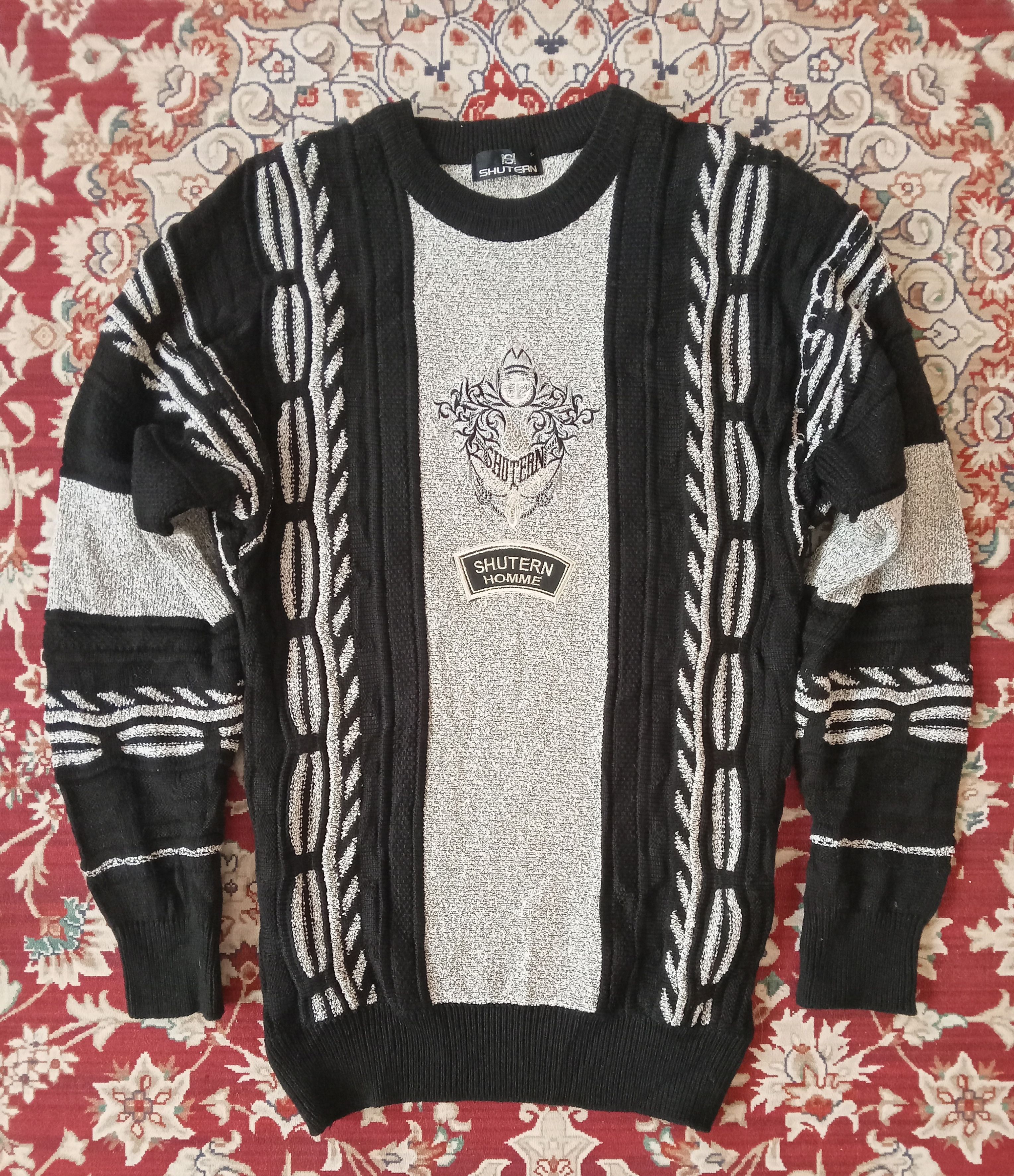 Shutern Homme Center Logo Rare Knitwear