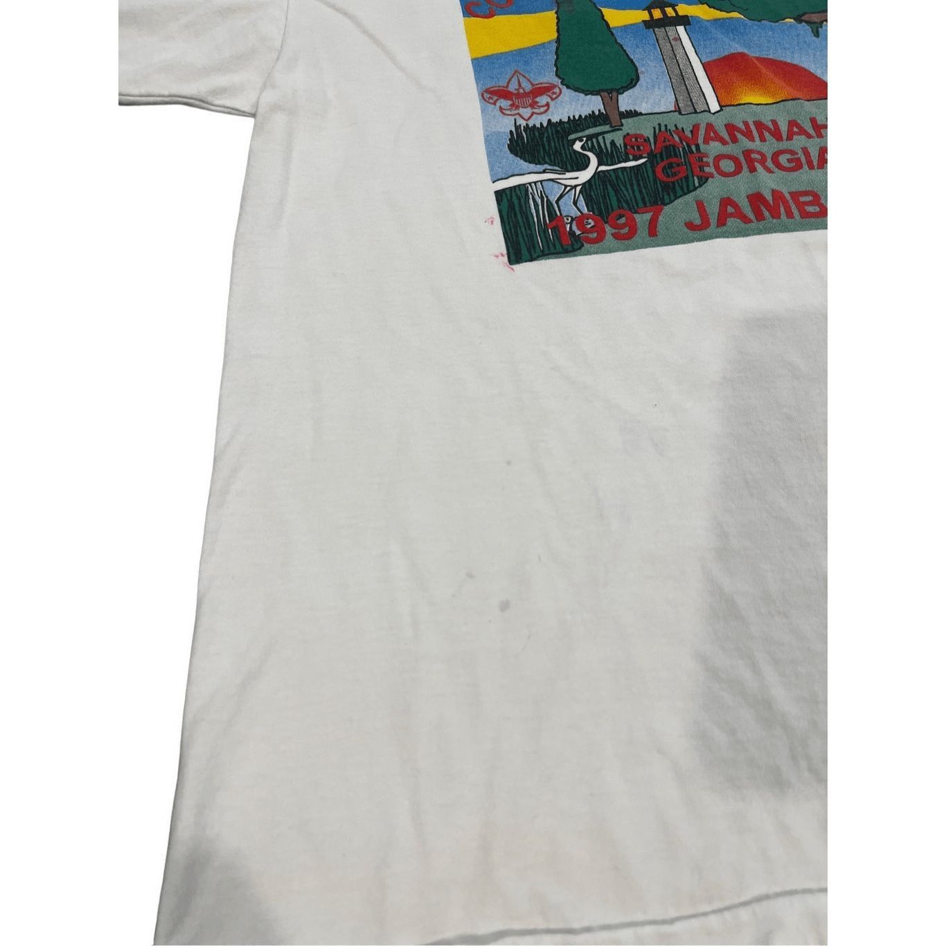 Vintage Vintage RARE 1997 Savannah Jamboree TShirt single stitch mad Size US XL / EU 56 / 4 - 7 Thumbnail