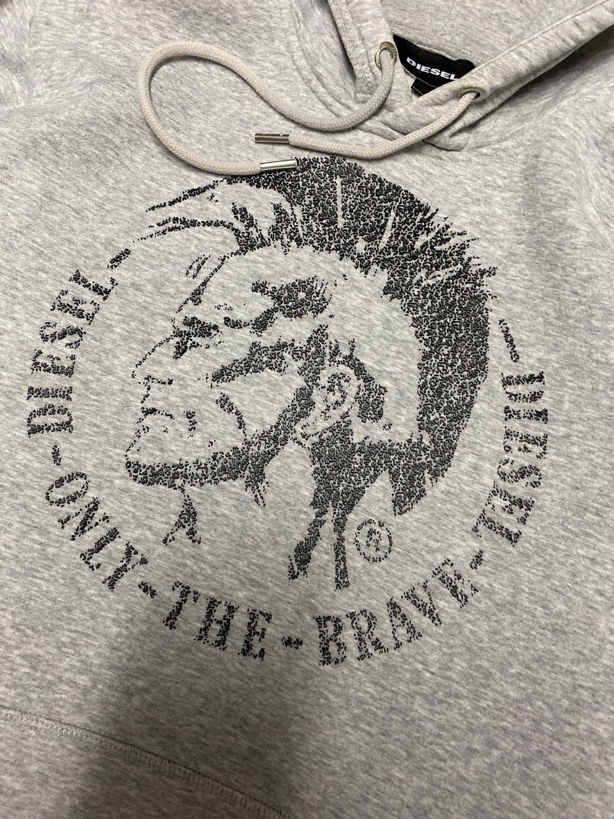 Diesel × Vintage Crazy Y2K Big Punk Head Streetwear Diesel Hoodie S Size US S / EU 44-46 / 1 - 2 Thumbnail
