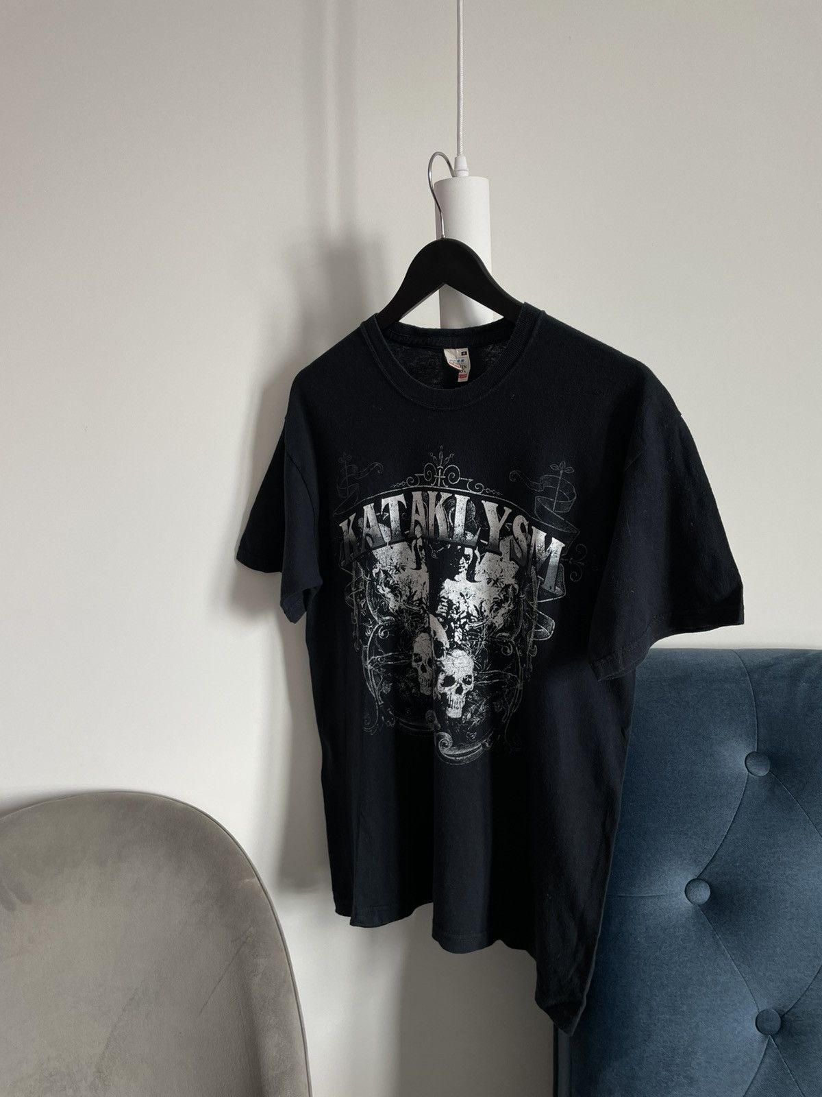 Band Tees Vintage Kataklysm 00’s Metal Band Tee Black Skull RARE Size US M / EU 48-50 / 2 - 4 Thumbnail