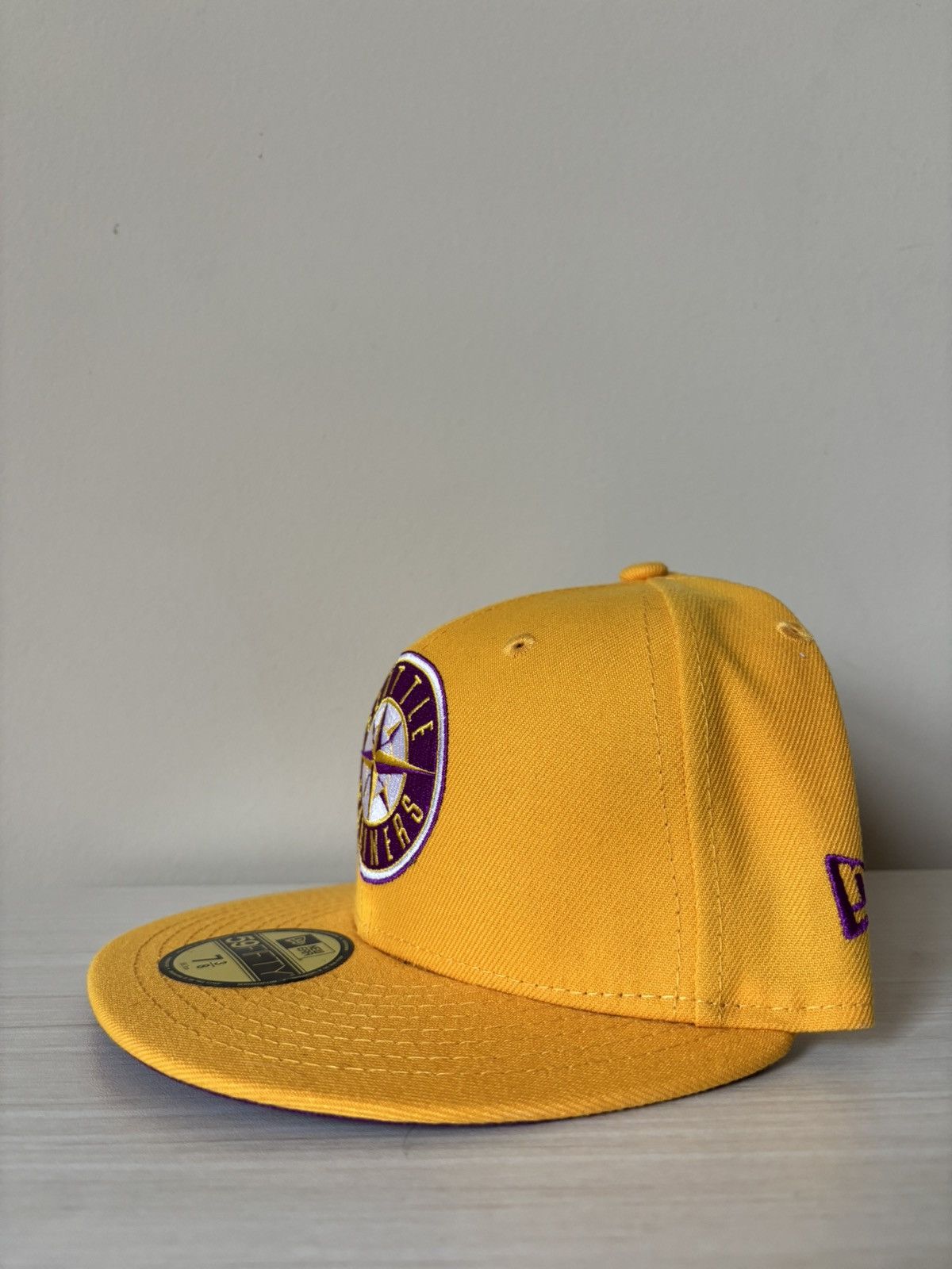 New Era Seattle Mariners Fitted Size 7 3/8 Pro Image Sports Size ONE SIZE - 4 Thumbnail