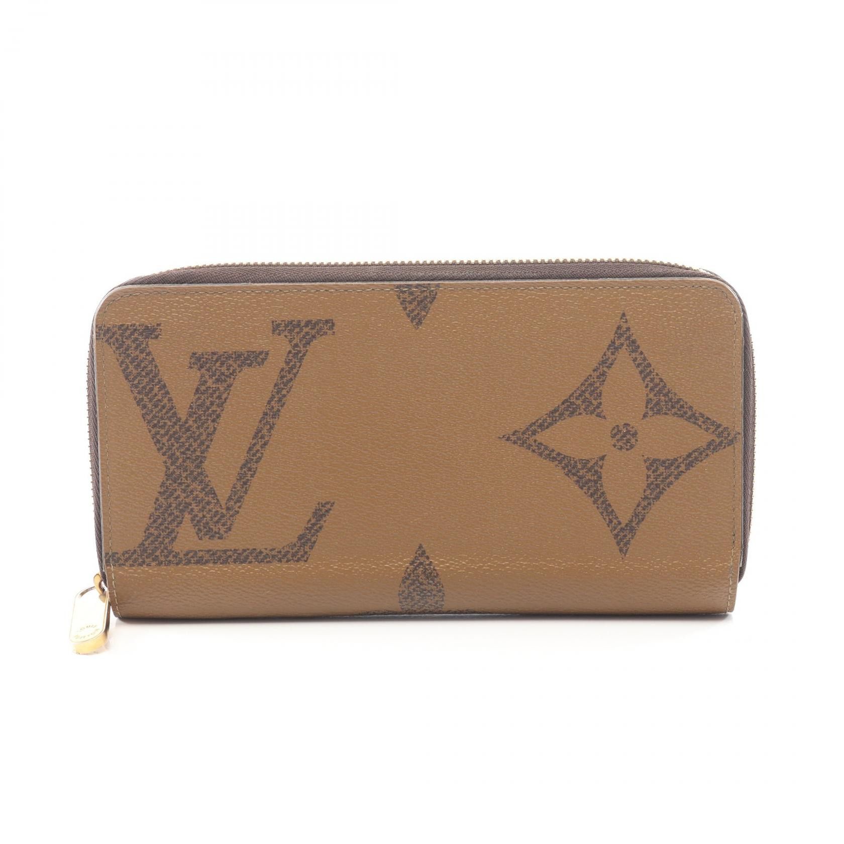 Louis Vuitton Louis Vuitton Louis Vuitton Zippy Wallet Monogram Giant Reverse PVC Coated Canvas Long Wallet Textile Long Wallet M69353 DUTY FREE for USA Size ONE SIZE - 1 Thumbnail